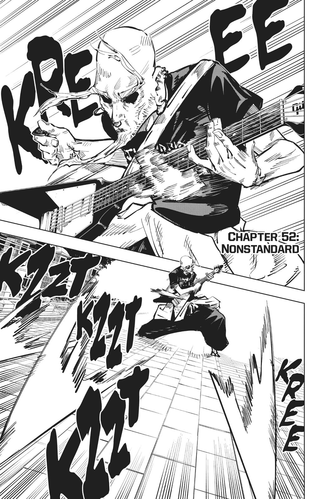 Jujutsu Kaisen Chapter 52 page 1 - Chapter 52: Nonstandard