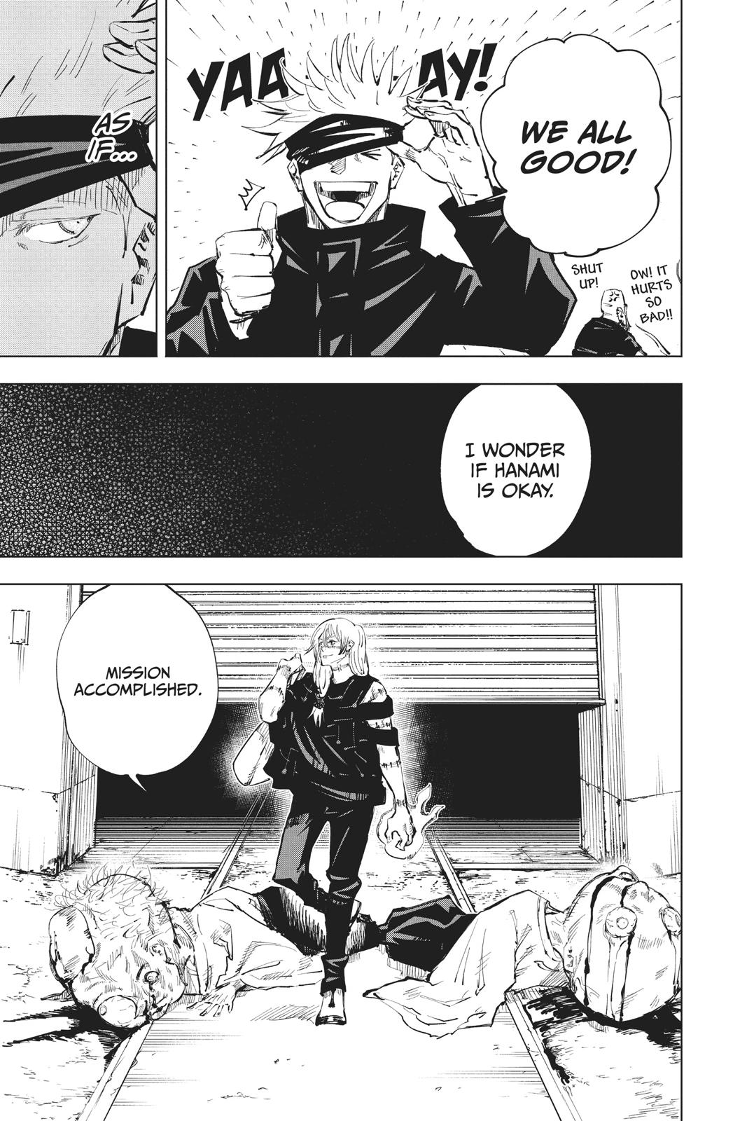 Jujutsu Kaisen Chapter 52 page 17 - Chapter 52: Nonstandard