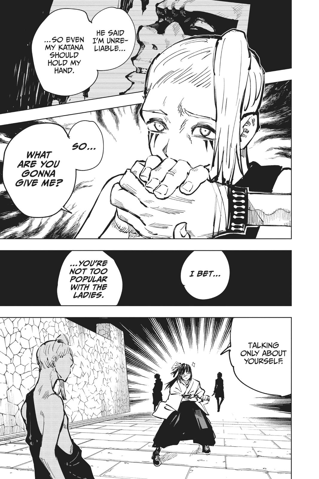 Jujutsu Kaisen Chapter 52 page 7 - Chapter 52: Nonstandard