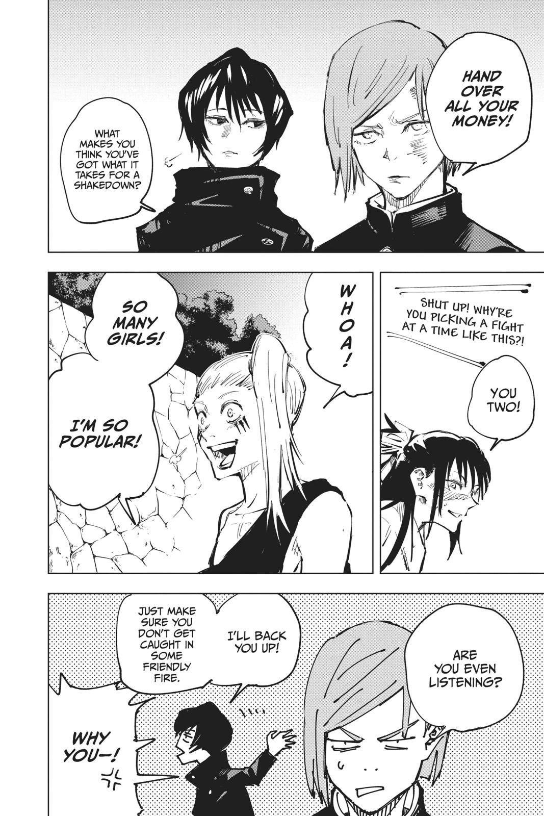 Jujutsu Kaisen Chapter 52 page 8 - Chapter 52: Nonstandard