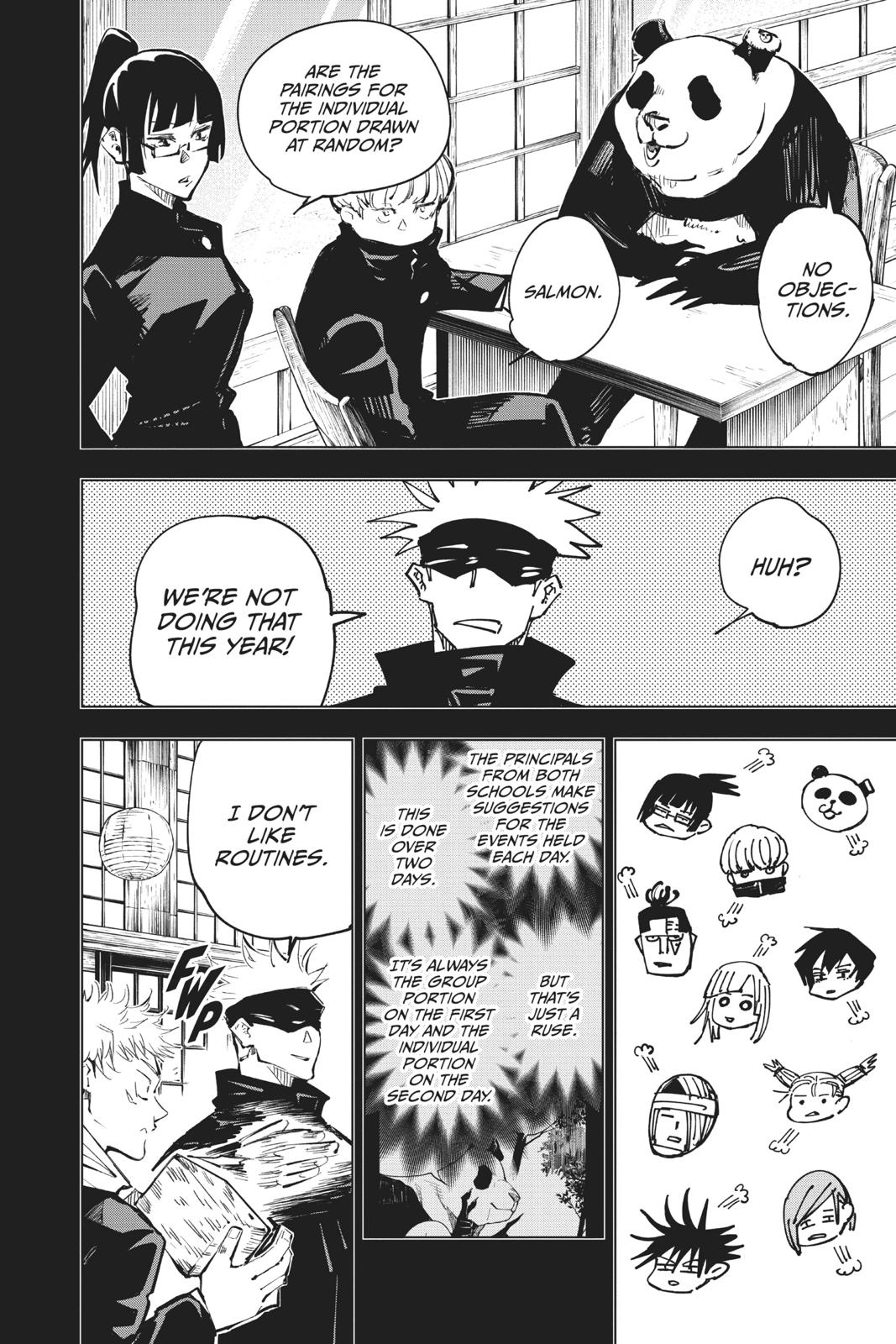 Jujutsu Kaisen Chapter 54 page 4 - Chapter 54: Jujutsu Koshien