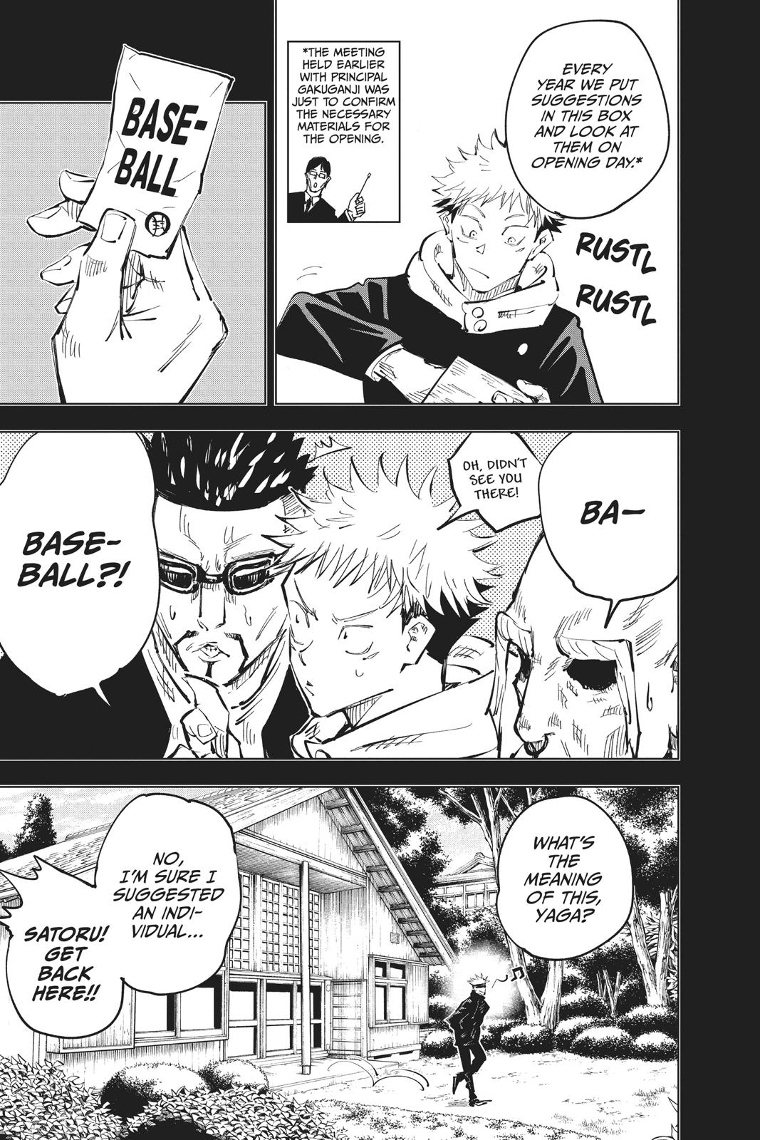Jujutsu Kaisen Chapter 54 page 5 - Chapter 54: Jujutsu Koshien