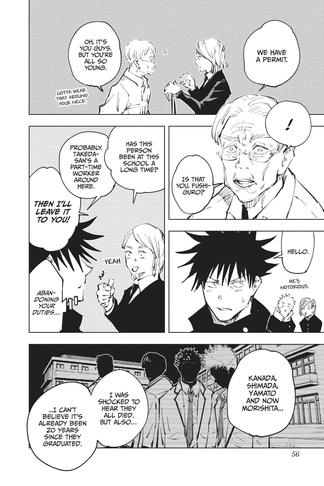 Jujutsu Kaisen Chapter 55 page 10 - Chapter 55: The Origin of Obedience