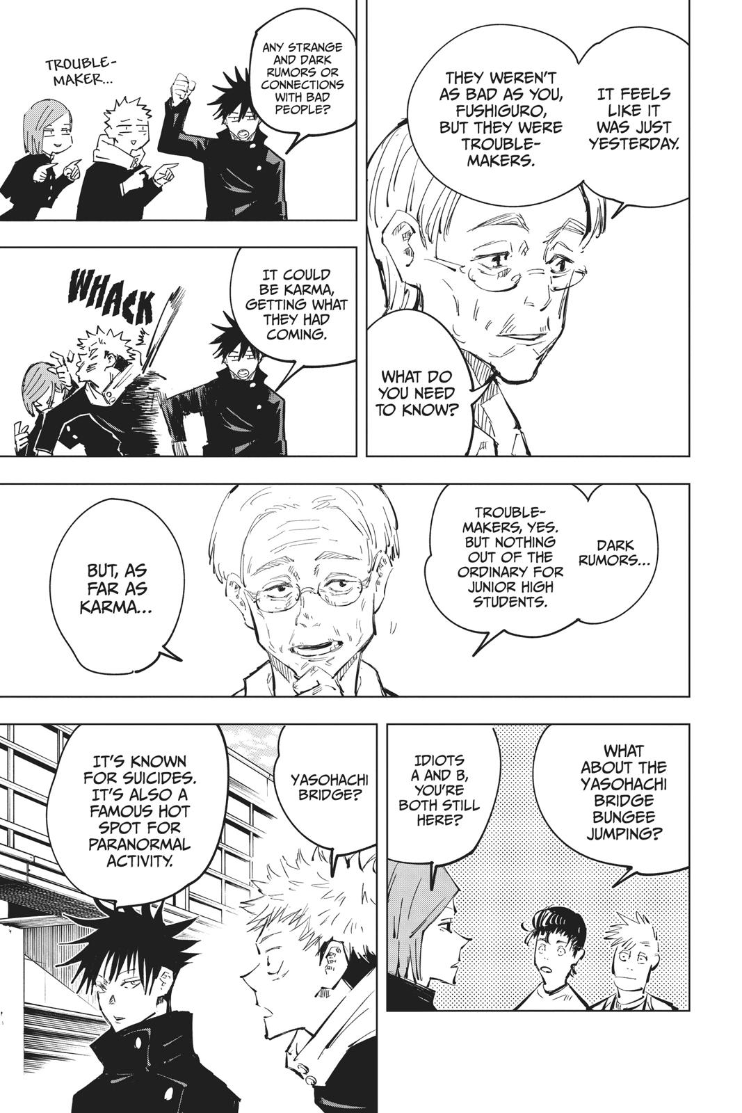 Jujutsu Kaisen Chapter 55 page 11 - Chapter 55: The Origin of Obedience
