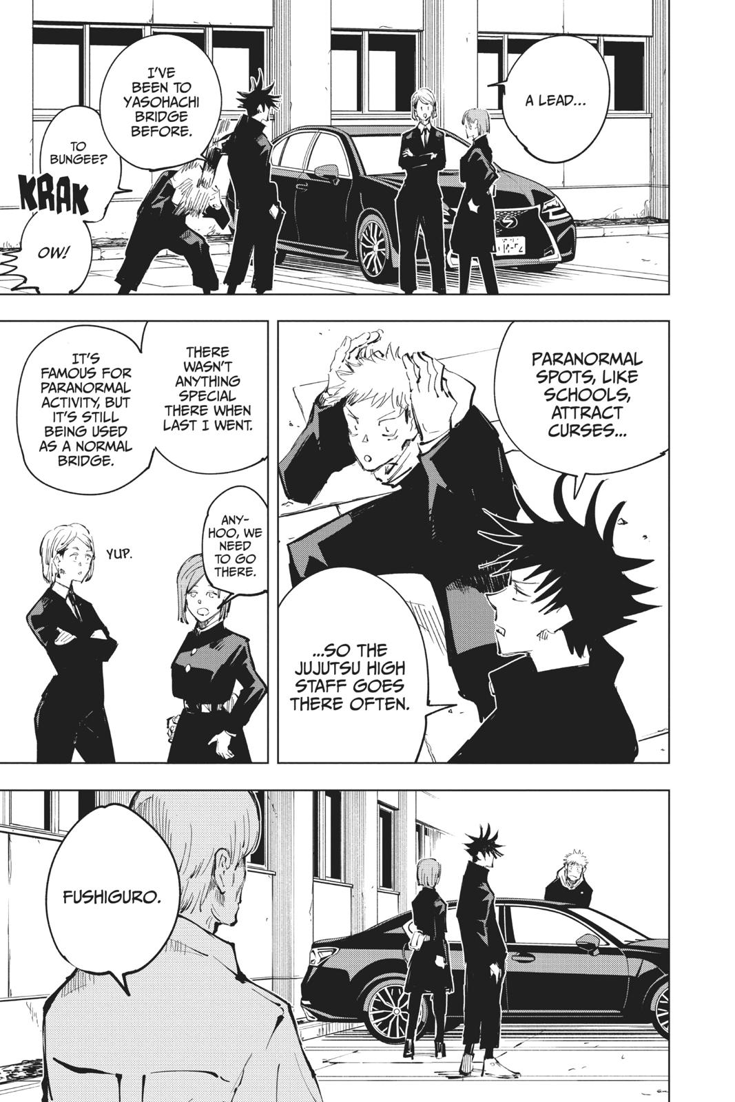 Jujutsu Kaisen Chapter 55 page 13 - Chapter 55: The Origin of Obedience