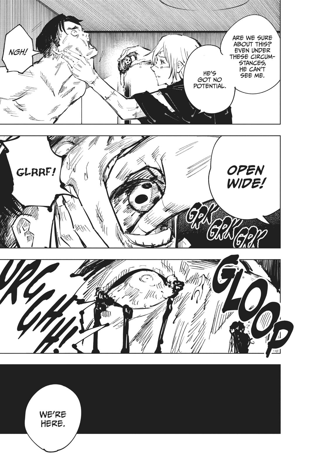 Jujutsu Kaisen Chapter 55 page 17 - Chapter 55: The Origin of Obedience