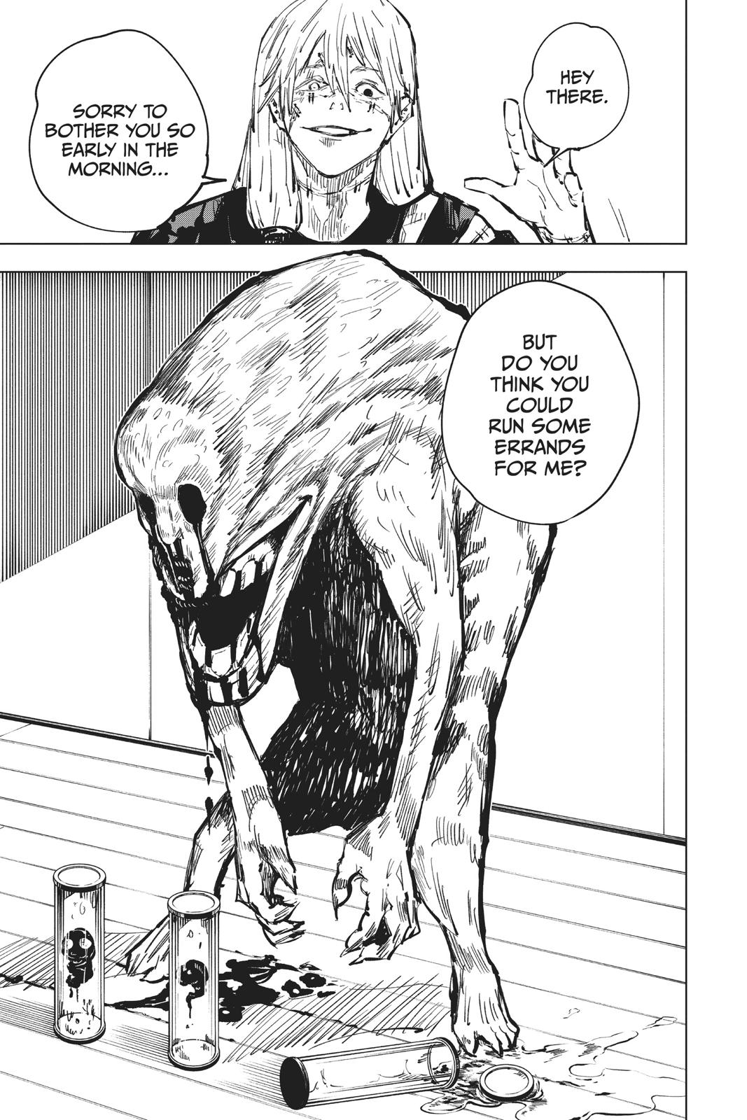 Jujutsu Kaisen Chapter 55 page 19 - Chapter 55: The Origin of Obedience