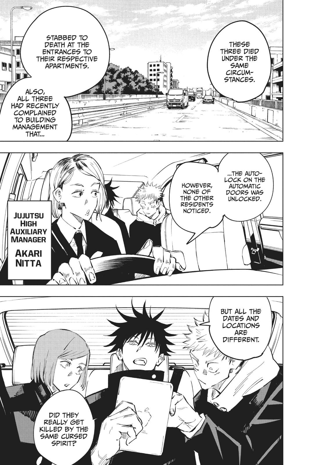 Jujutsu Kaisen Chapter 55 page 3 - Chapter 55: The Origin of Obedience