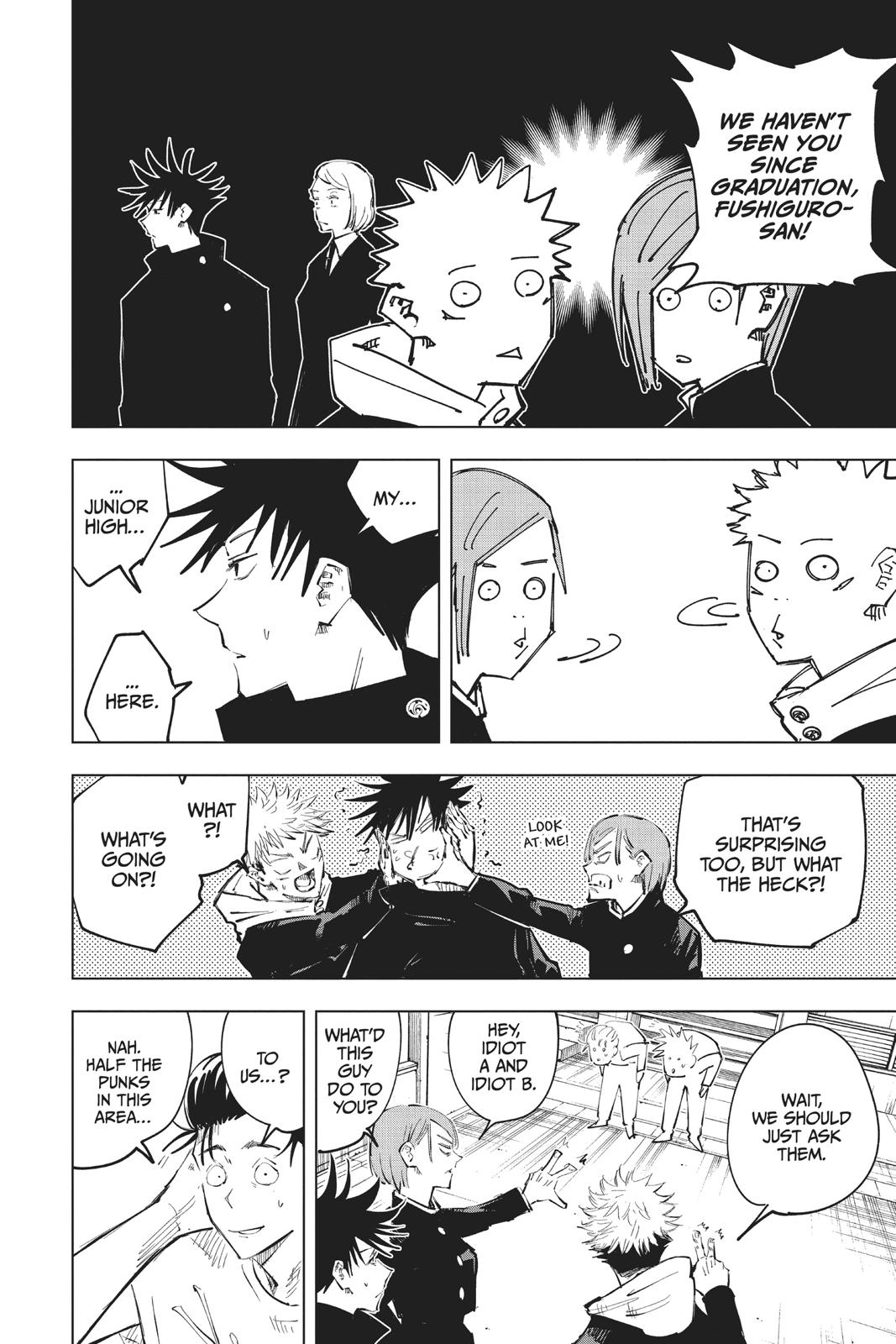 Jujutsu Kaisen Chapter 55 page 8 - Chapter 55: The Origin of Obedience