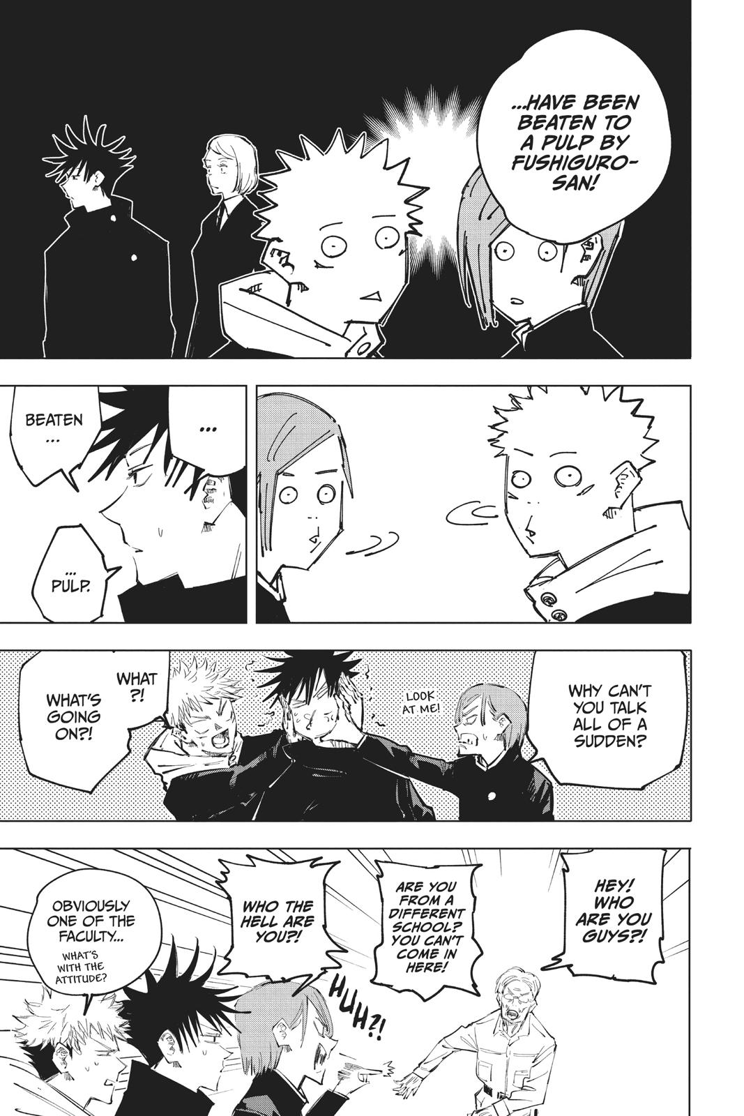Jujutsu Kaisen Chapter 55 page 9 - Chapter 55: The Origin of Obedience