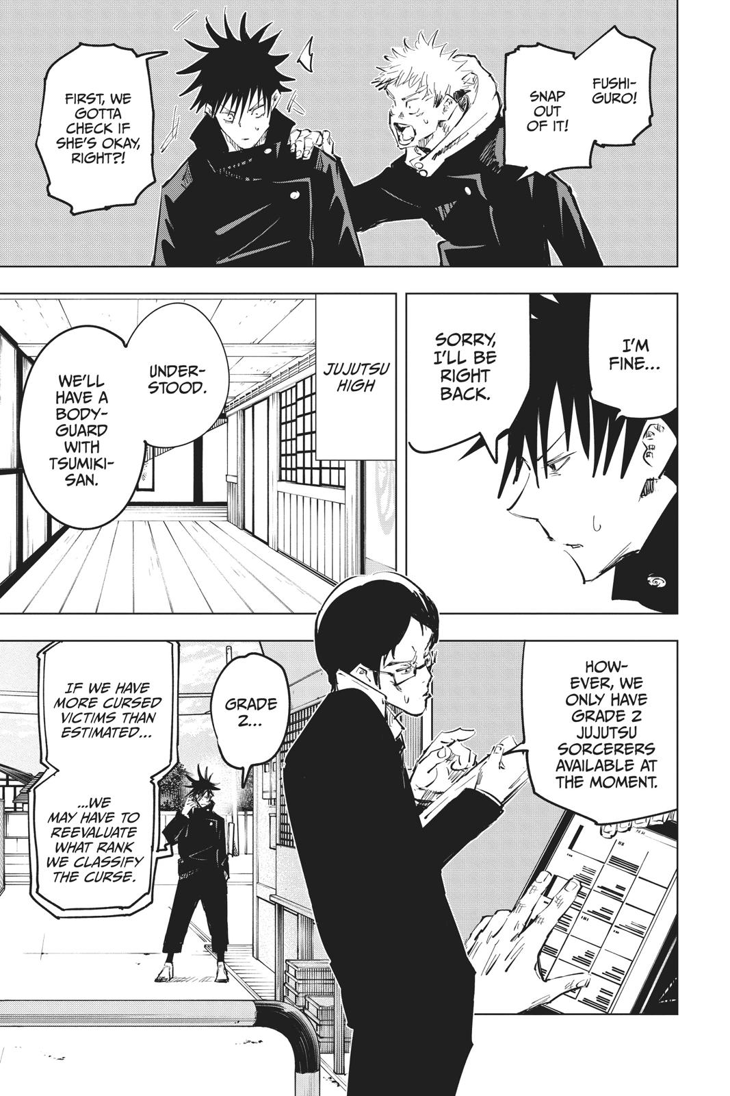 Jujutsu Kaisen Chapter 56 page 12 - Chapter 56: The Origin of Obedience, Part 2