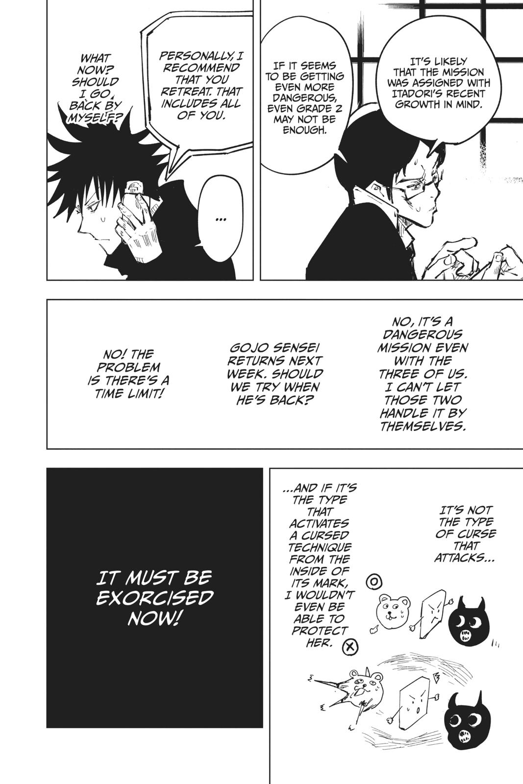 Jujutsu Kaisen Chapter 56 page 13 - Chapter 56: The Origin of Obedience, Part 2