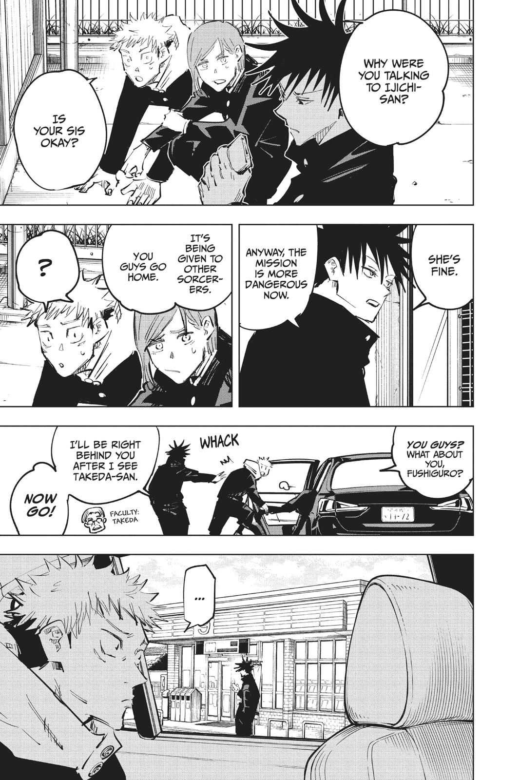 Jujutsu Kaisen Chapter 56 page 14 - Chapter 56: The Origin of Obedience, Part 2