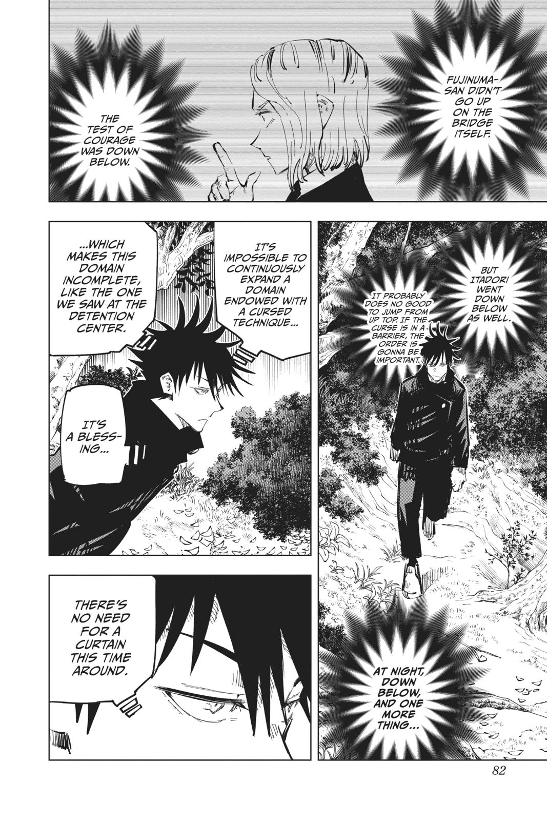 Jujutsu Kaisen Chapter 56 page 15 - Chapter 56: The Origin of Obedience, Part 2