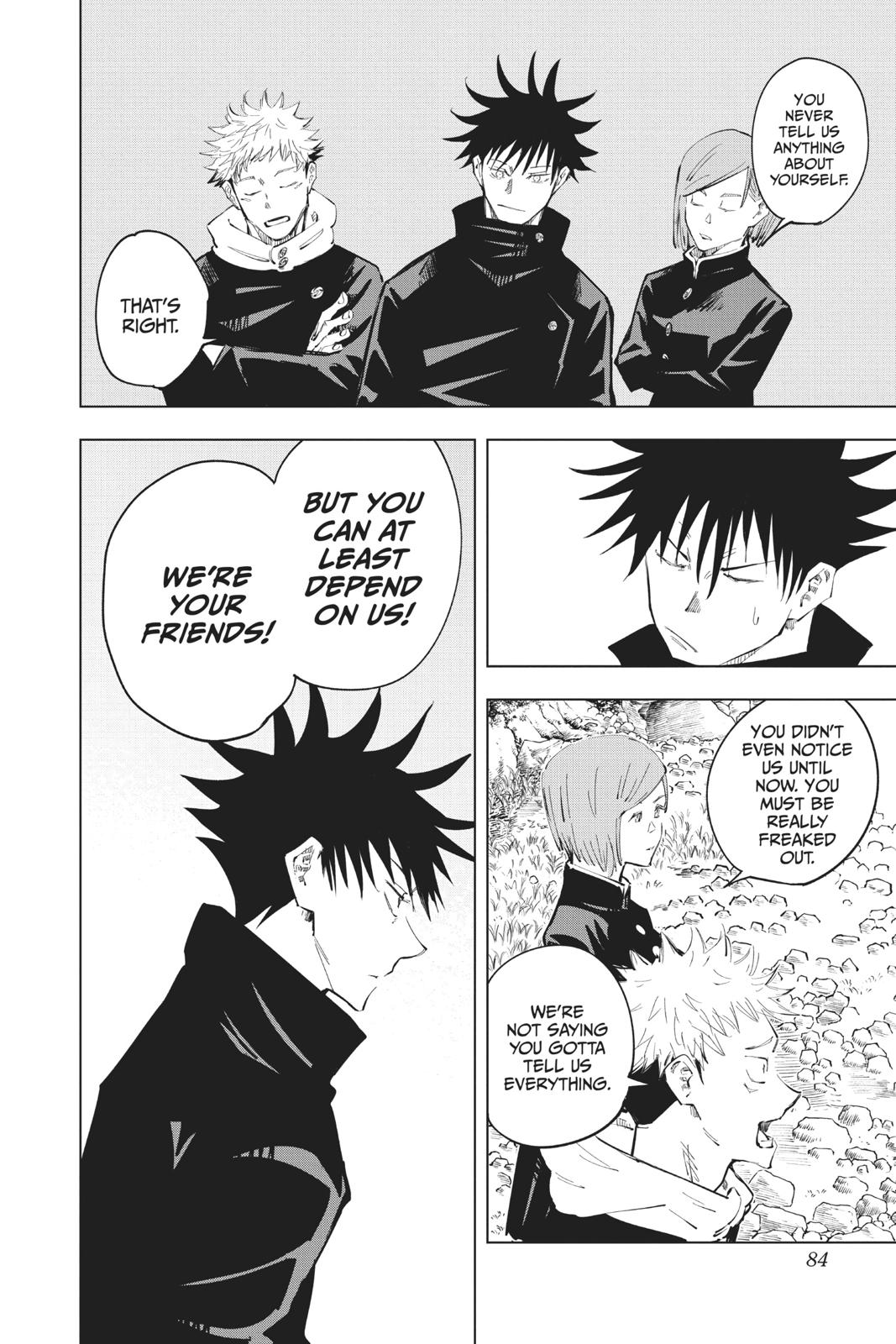 Jujutsu Kaisen Chapter 56 page 17 - Chapter 56: The Origin of Obedience, Part 2