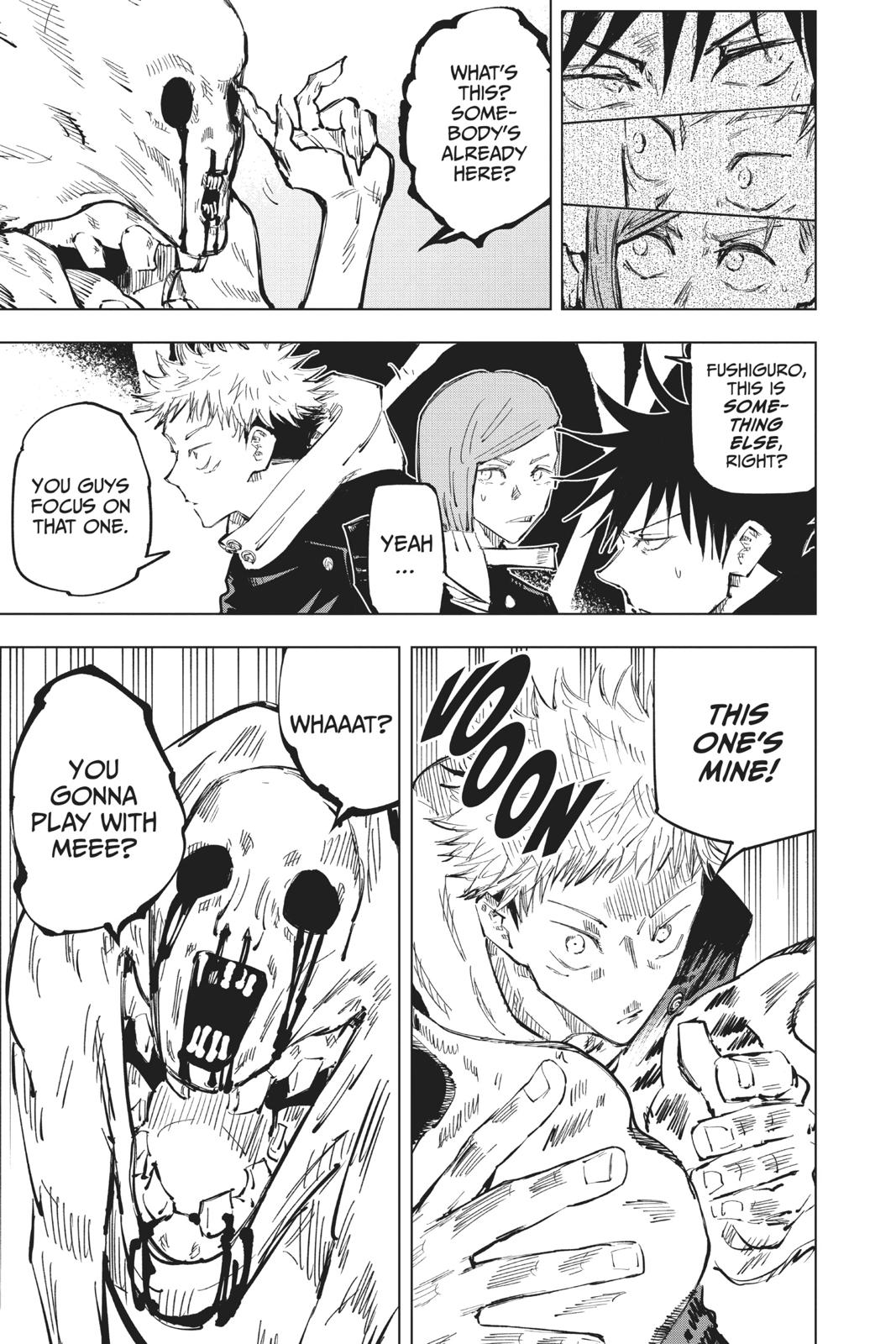 Jujutsu Kaisen Chapter 56 page 21 - Chapter 56: The Origin of Obedience, Part 2