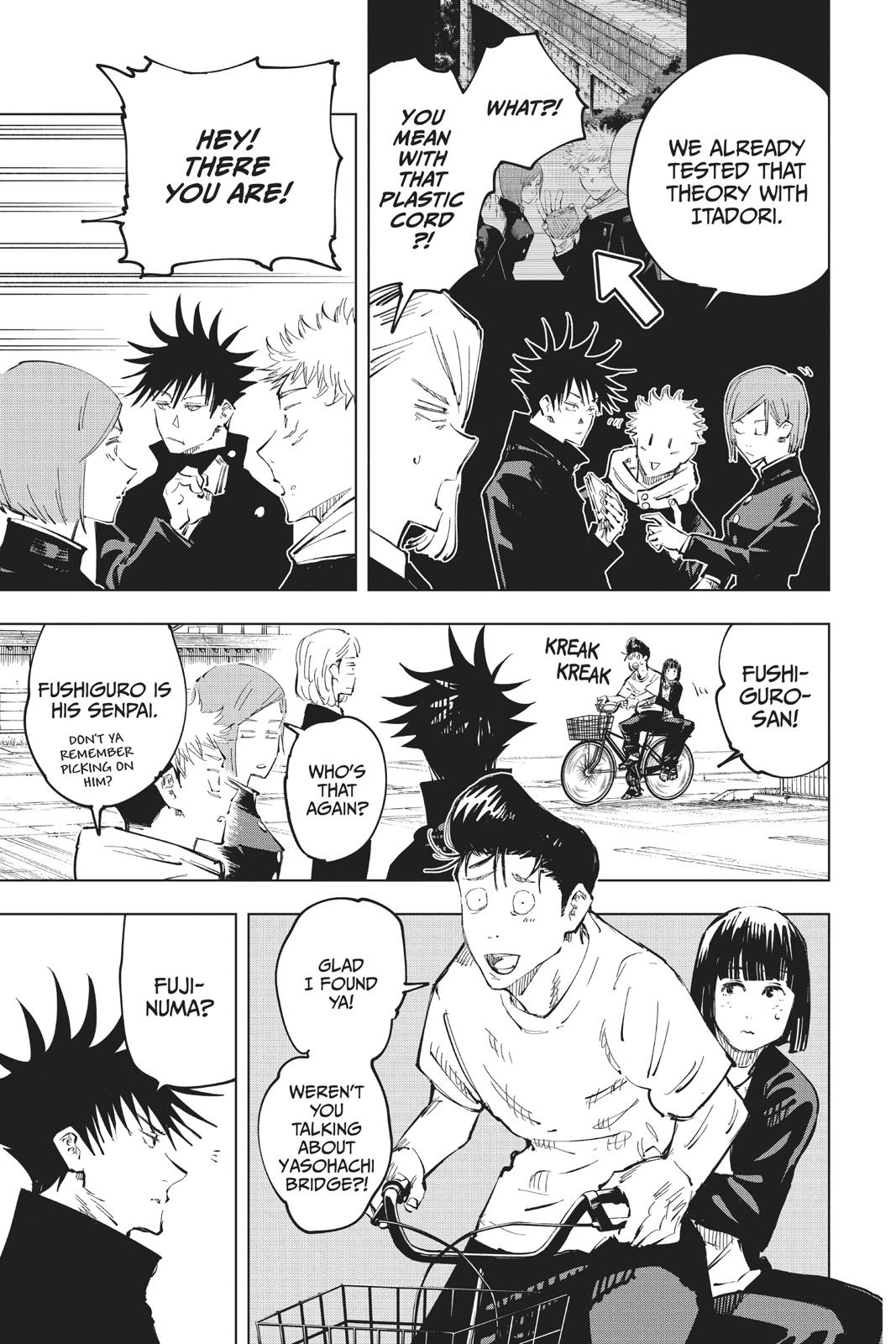 Jujutsu Kaisen Chapter 56 page 6 - Chapter 56: The Origin of Obedience, Part 2