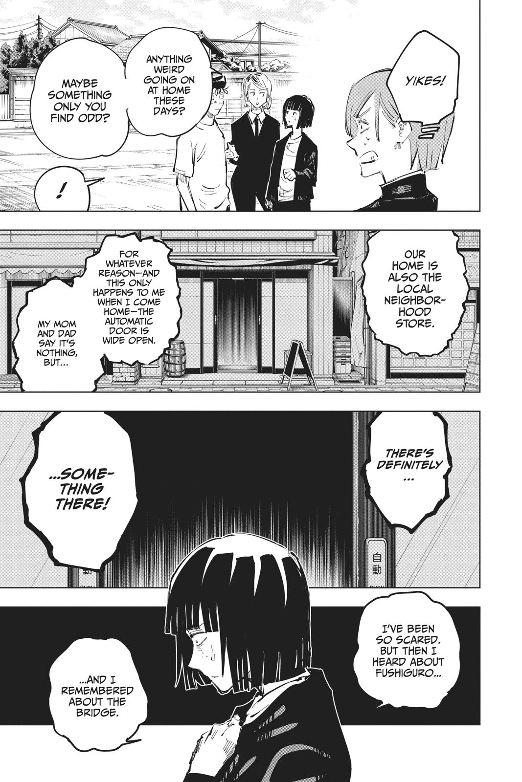 Jujutsu Kaisen Chapter 56 page 8 - Chapter 56: The Origin of Obedience, Part 2