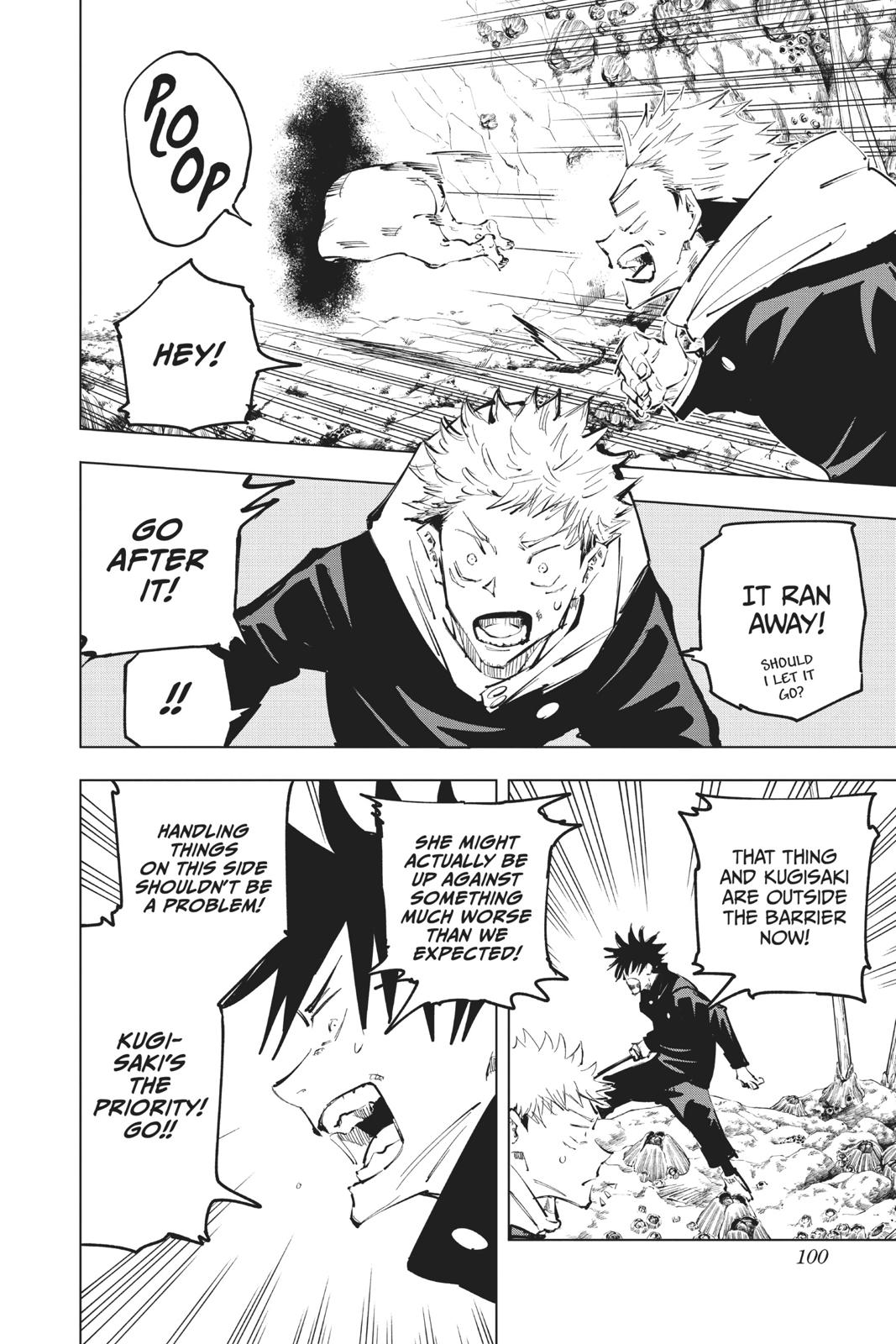 Jujutsu Kaisen Chapter 57 page 10 - Chapter 57: The Origin of Obedience, Part 3
