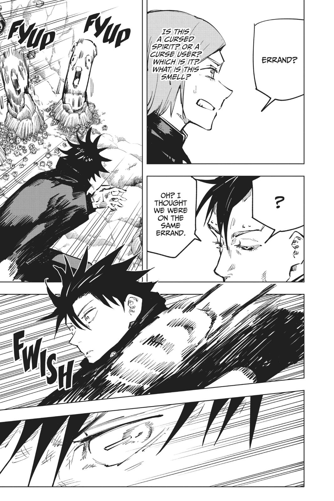 Jujutsu Kaisen Chapter 57 page 13 - Chapter 57: The Origin of Obedience, Part 3