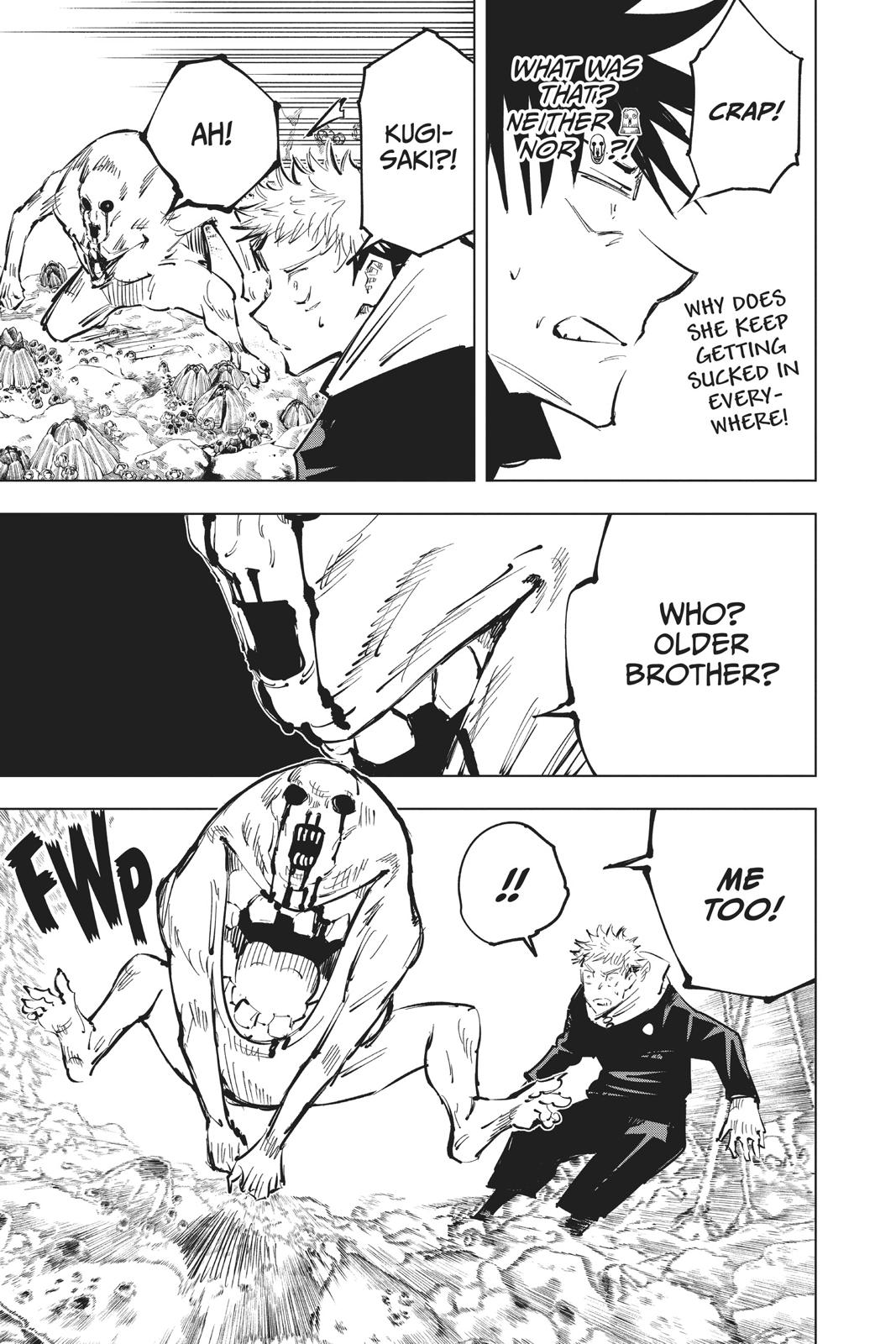 Jujutsu Kaisen Chapter 57 page 9 - Chapter 57: The Origin of Obedience, Part 3