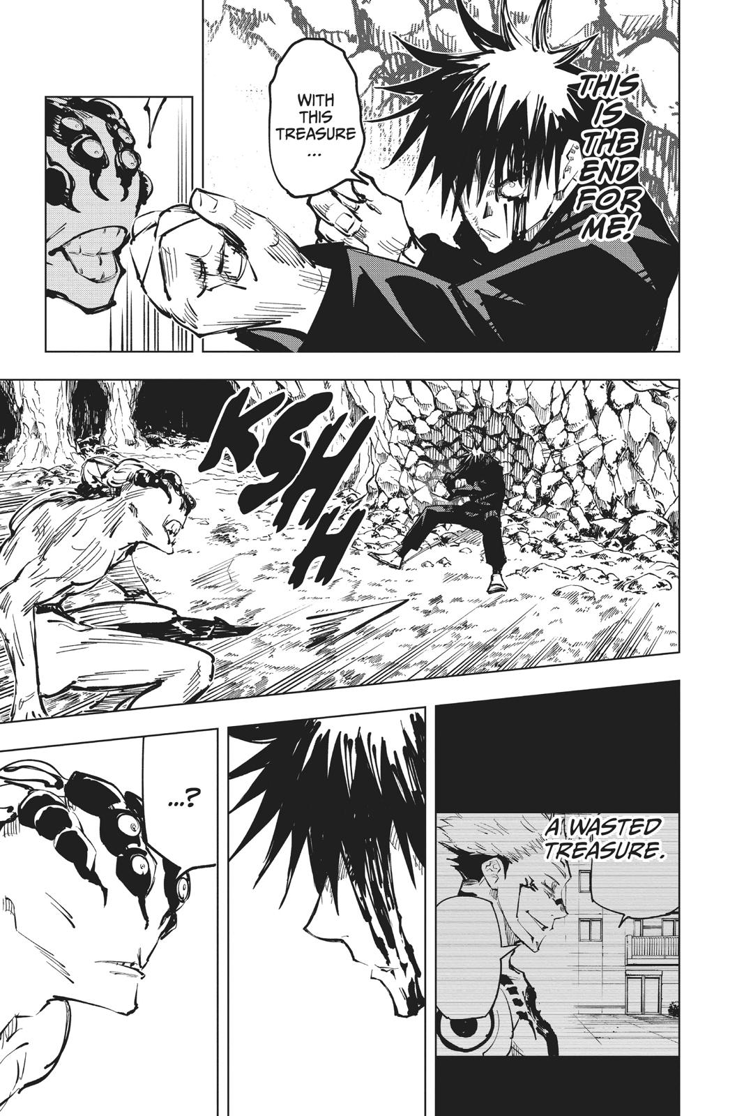 Jujutsu Kaisen Chapter 58 page 11 - Chapter 58: The Origin of Obedience, Part 4