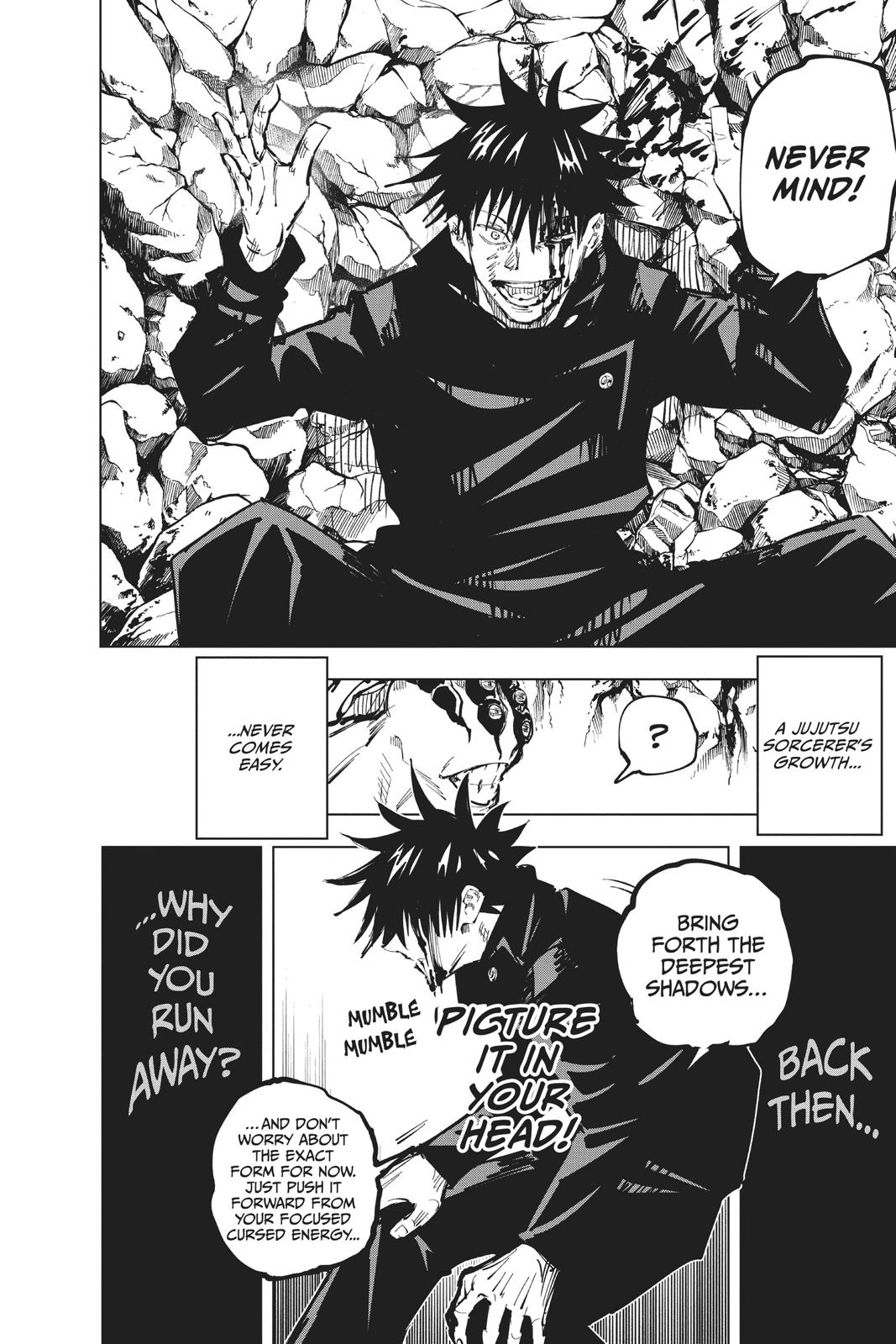Jujutsu Kaisen Chapter 58 page 12 - Chapter 58: The Origin of Obedience, Part 4