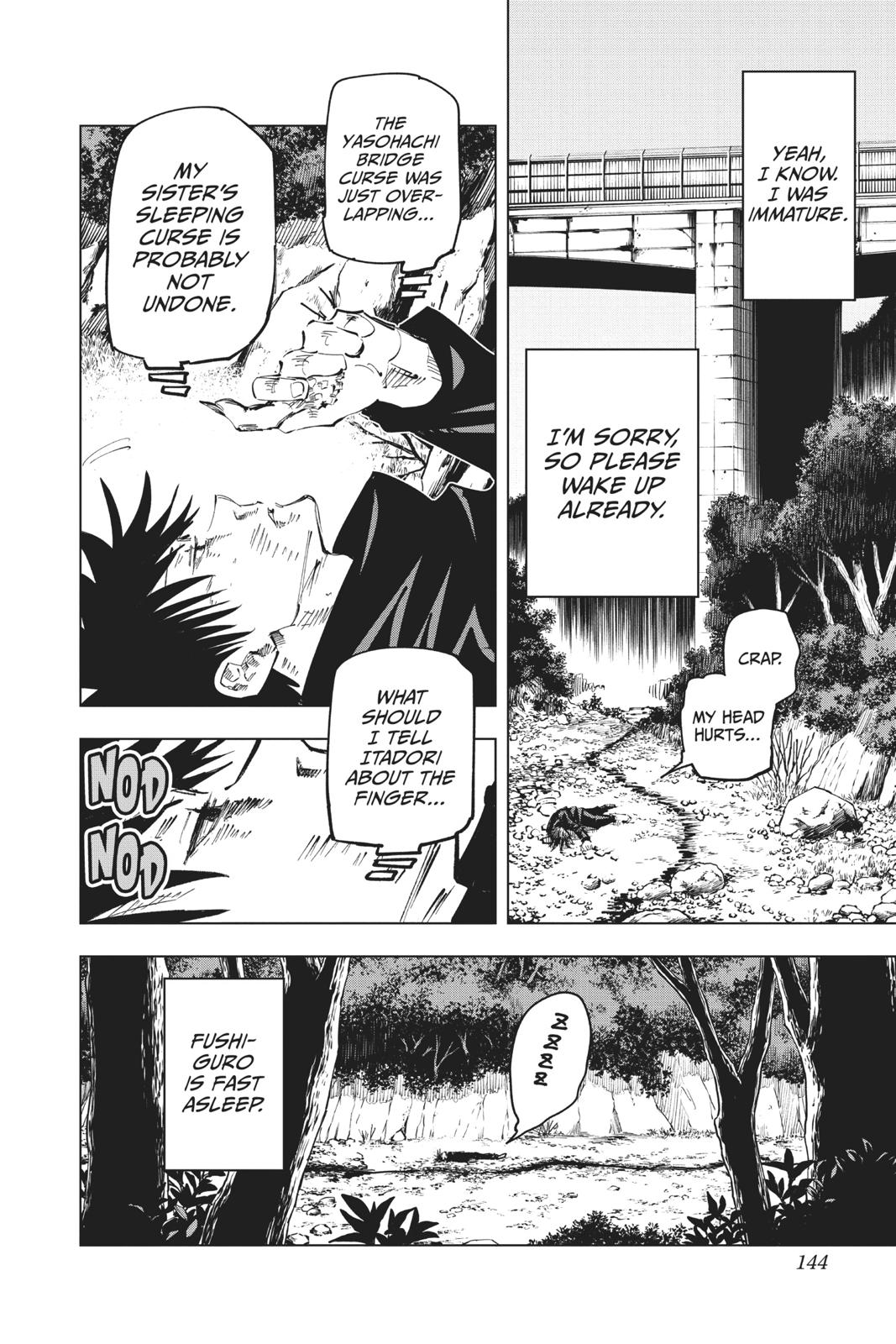 Jujutsu Kaisen Chapter 59 page 12 - Chapter 59: The Origin of Obedience, Part 5