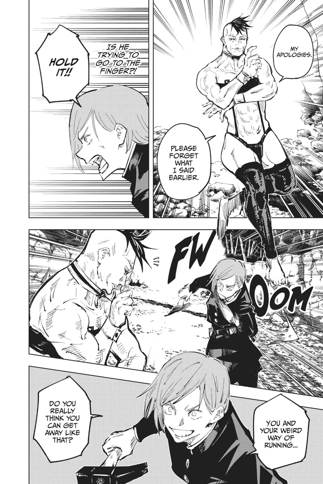 Jujutsu Kaisen Chapter 59 page 14 - Chapter 59: The Origin of Obedience, Part 5