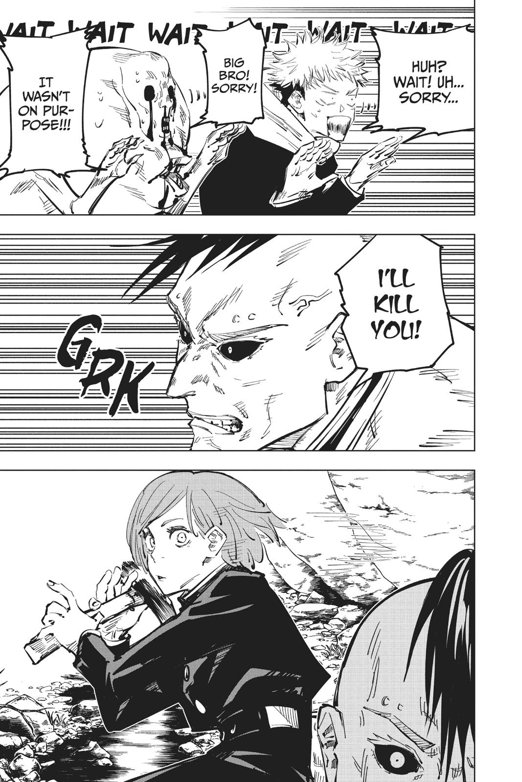 Jujutsu Kaisen Chapter 59 page 17 - Chapter 59: The Origin of Obedience, Part 5