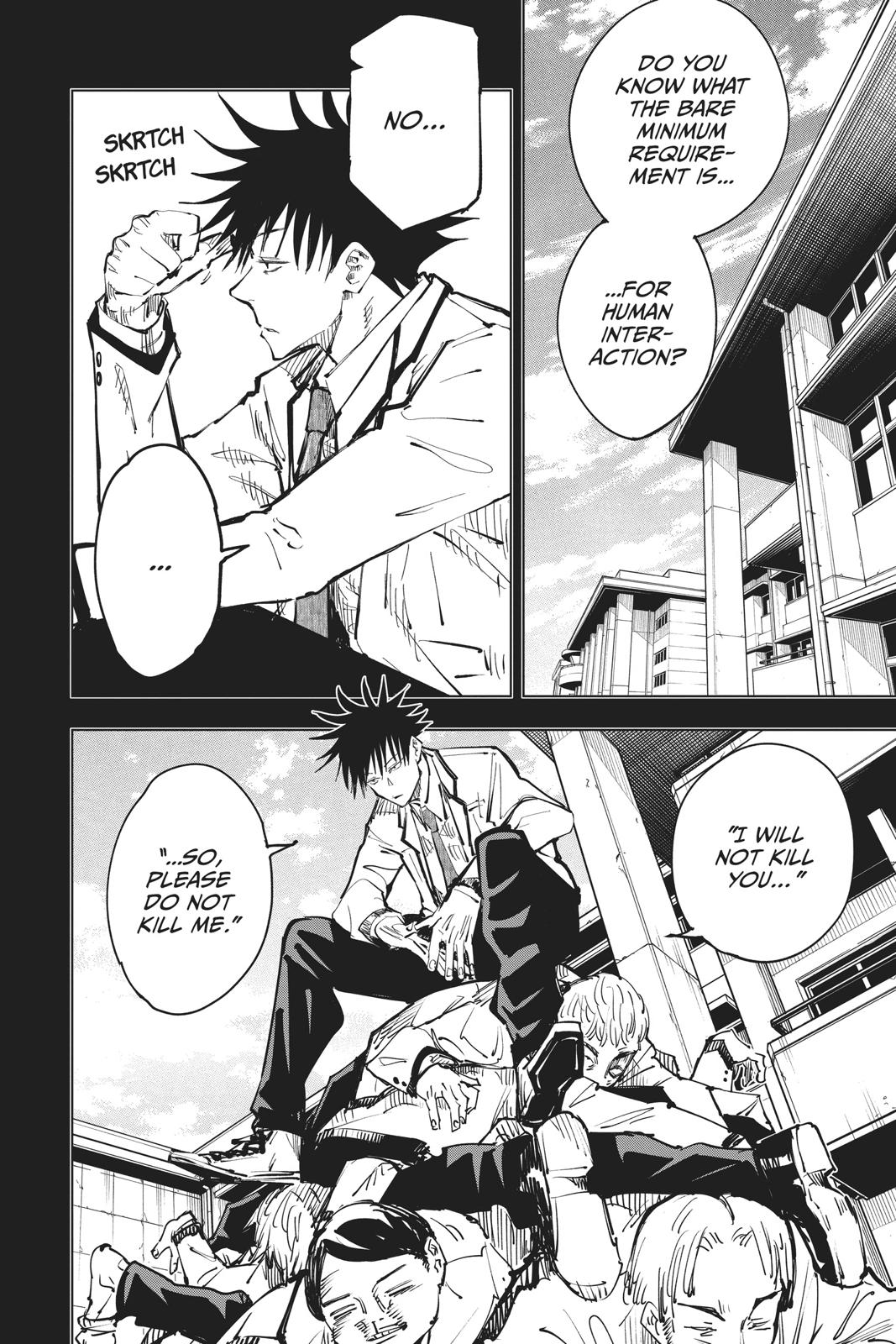 Jujutsu Kaisen Chapter 59 page 4 - Chapter 59: The Origin of Obedience, Part 5