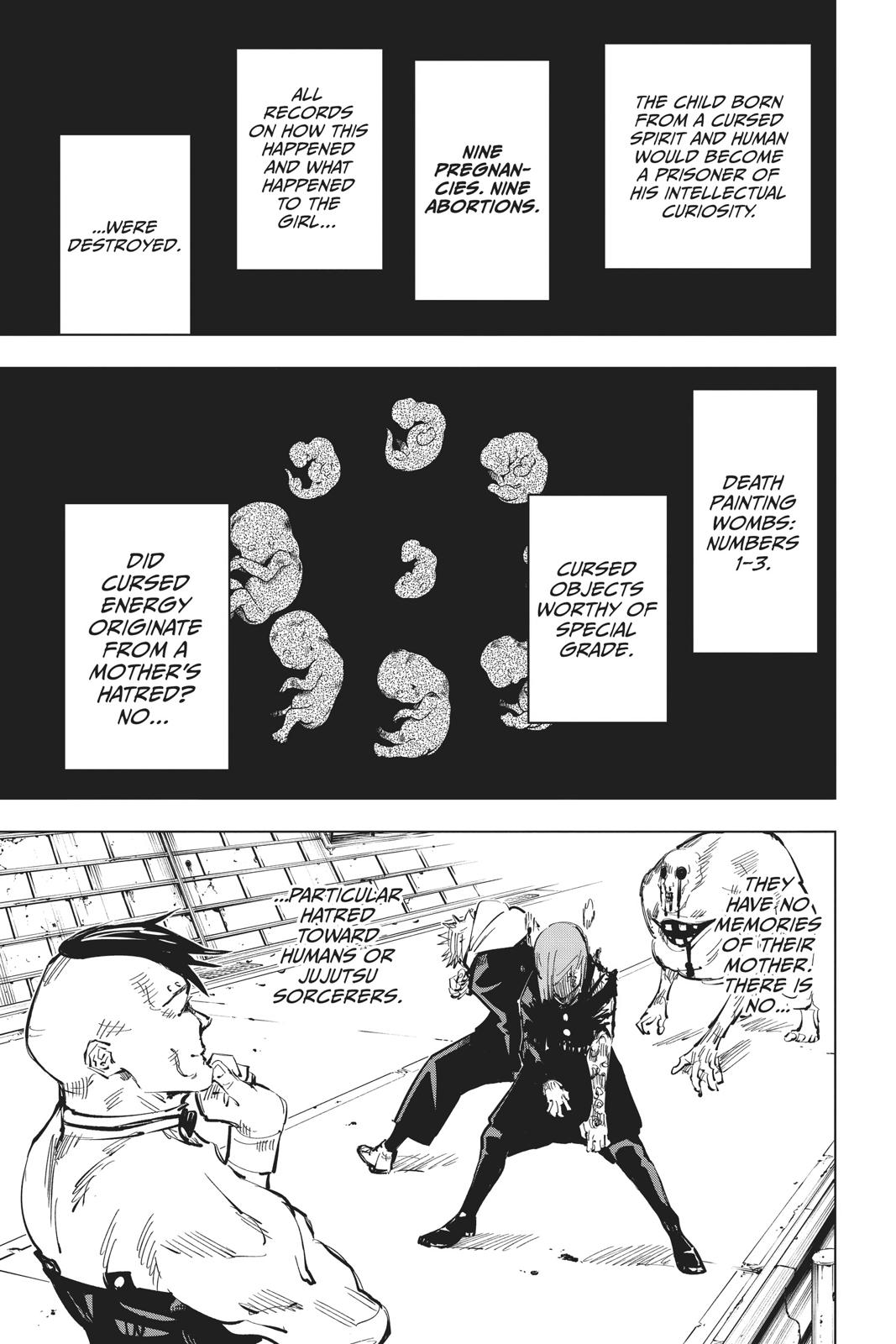 Jujutsu Kaisen Chapter 60 page 13 - Chapter 60: The Origin of Obedience, Part 6
