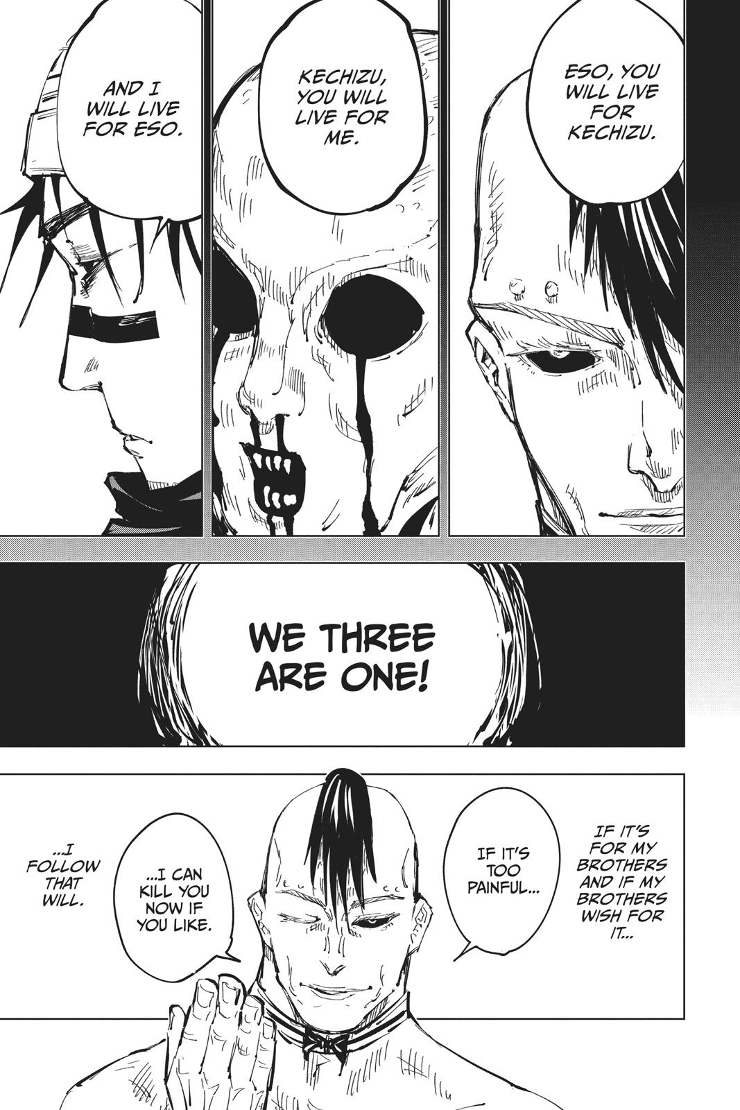 Jujutsu Kaisen Chapter 60 page 15 - Chapter 60: The Origin of Obedience, Part 6