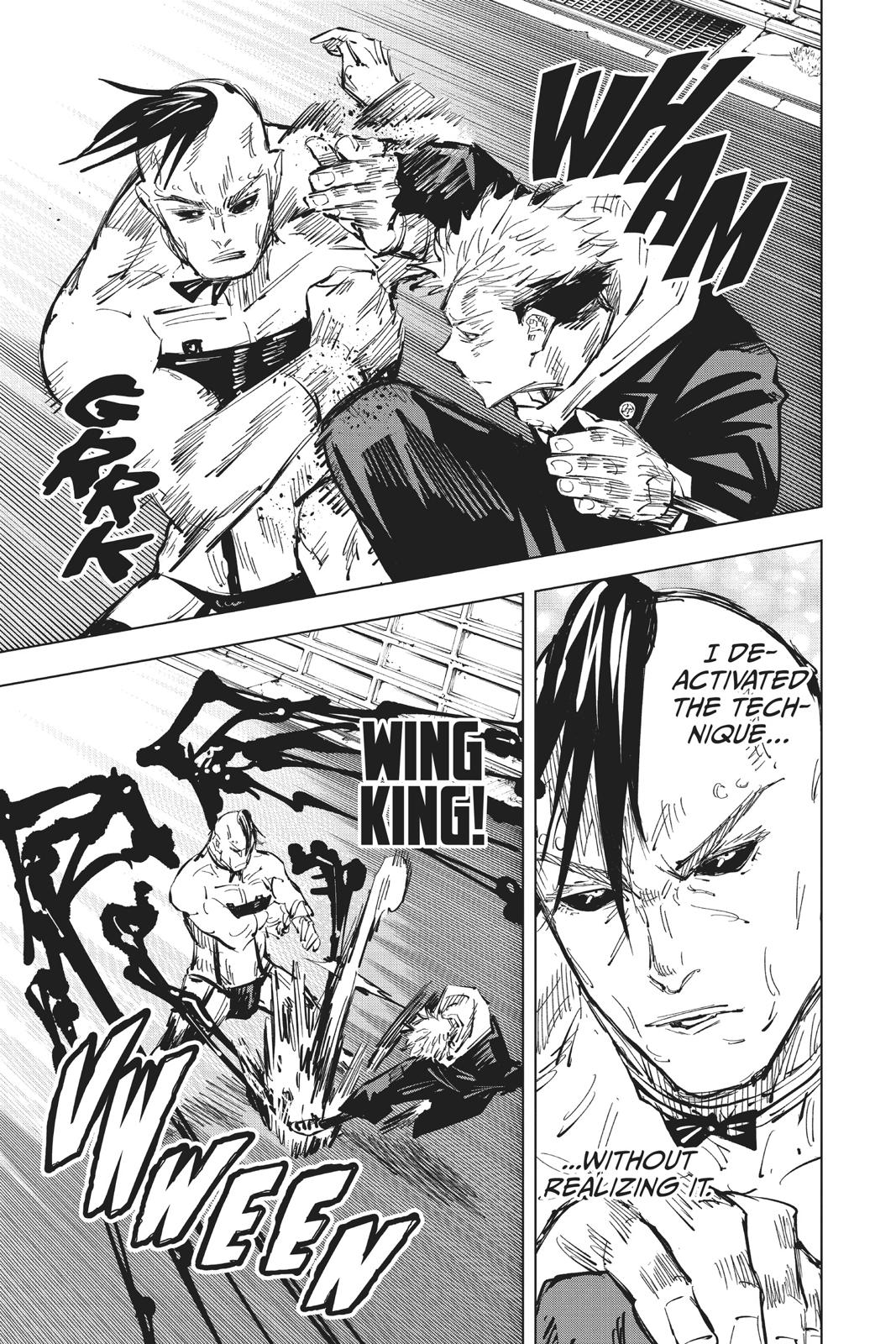 Jujutsu Kaisen Chapter 61 page 10 - Chapter 61: The Origin of Obedience, Part 7