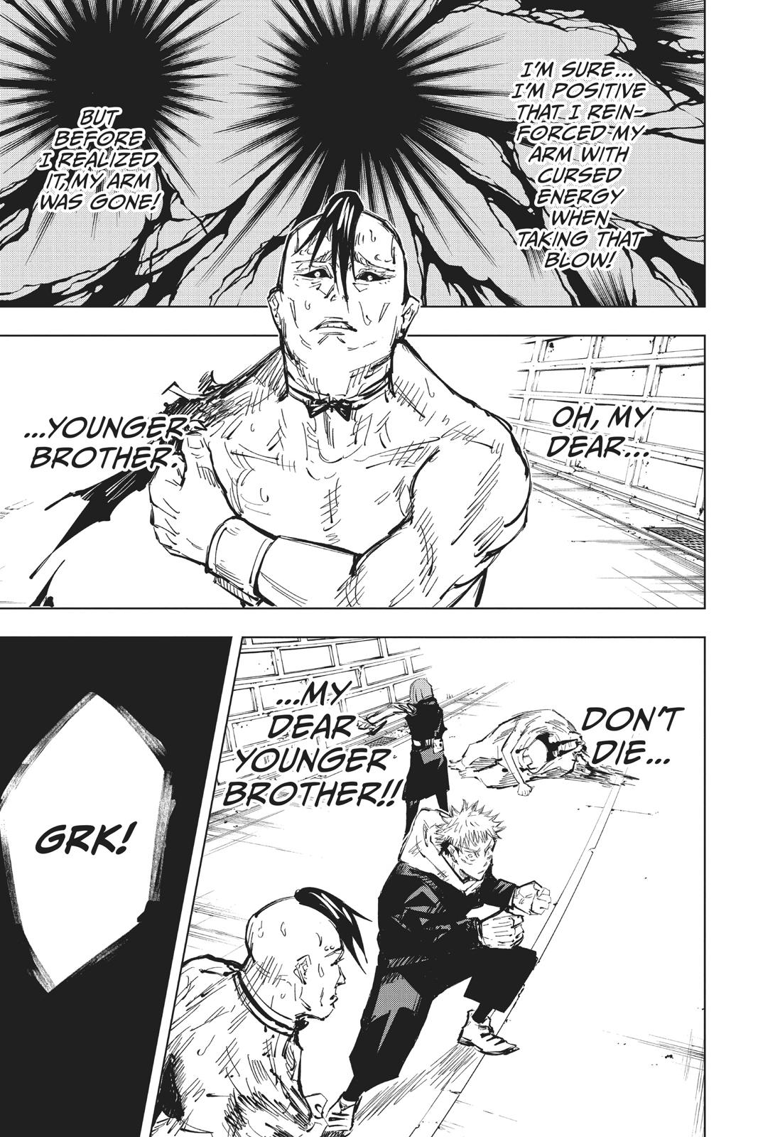 Jujutsu Kaisen Chapter 61 page 15 - Chapter 61: The Origin of Obedience, Part 7