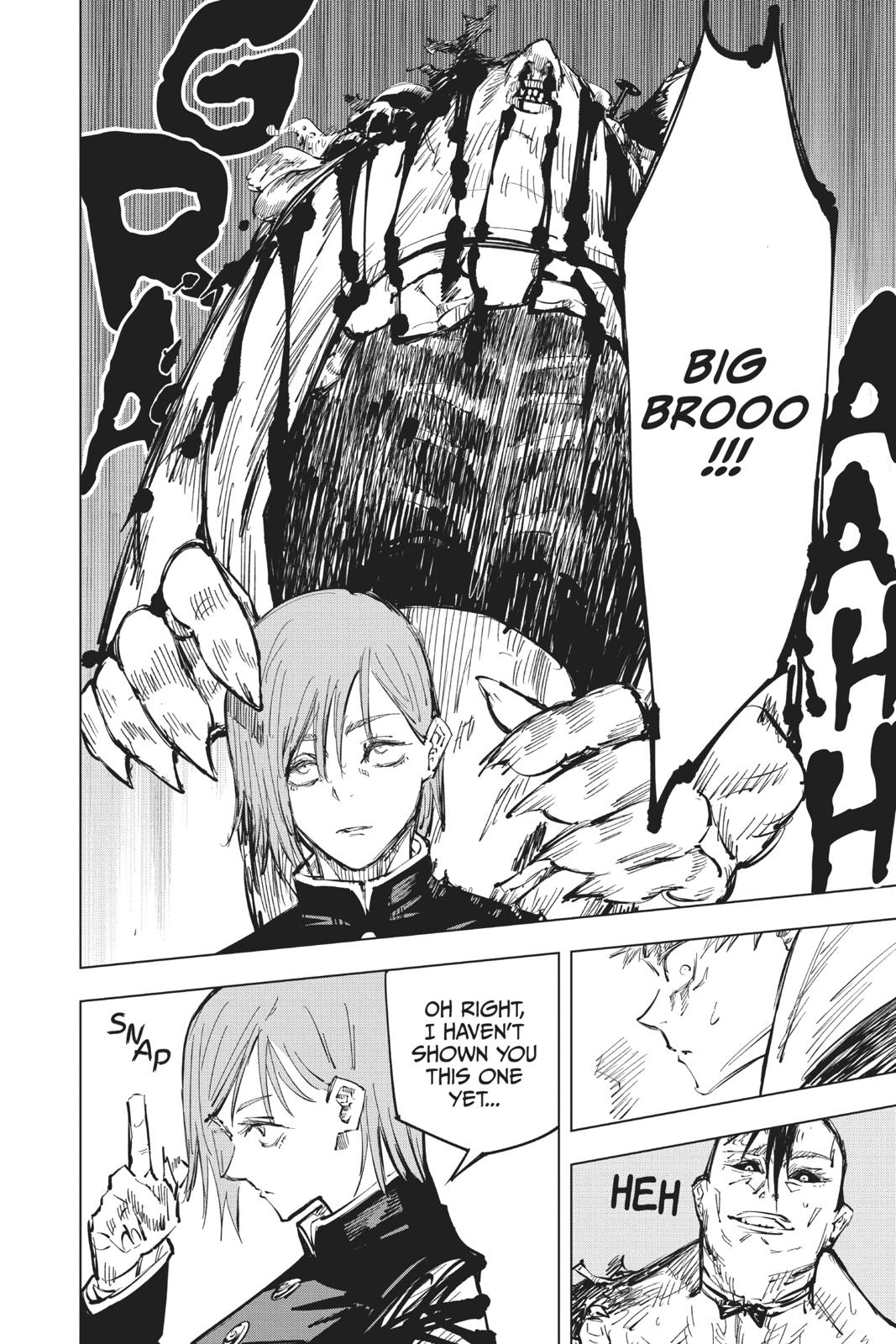 Jujutsu Kaisen Chapter 61 page 16 - Chapter 61: The Origin of Obedience, Part 7