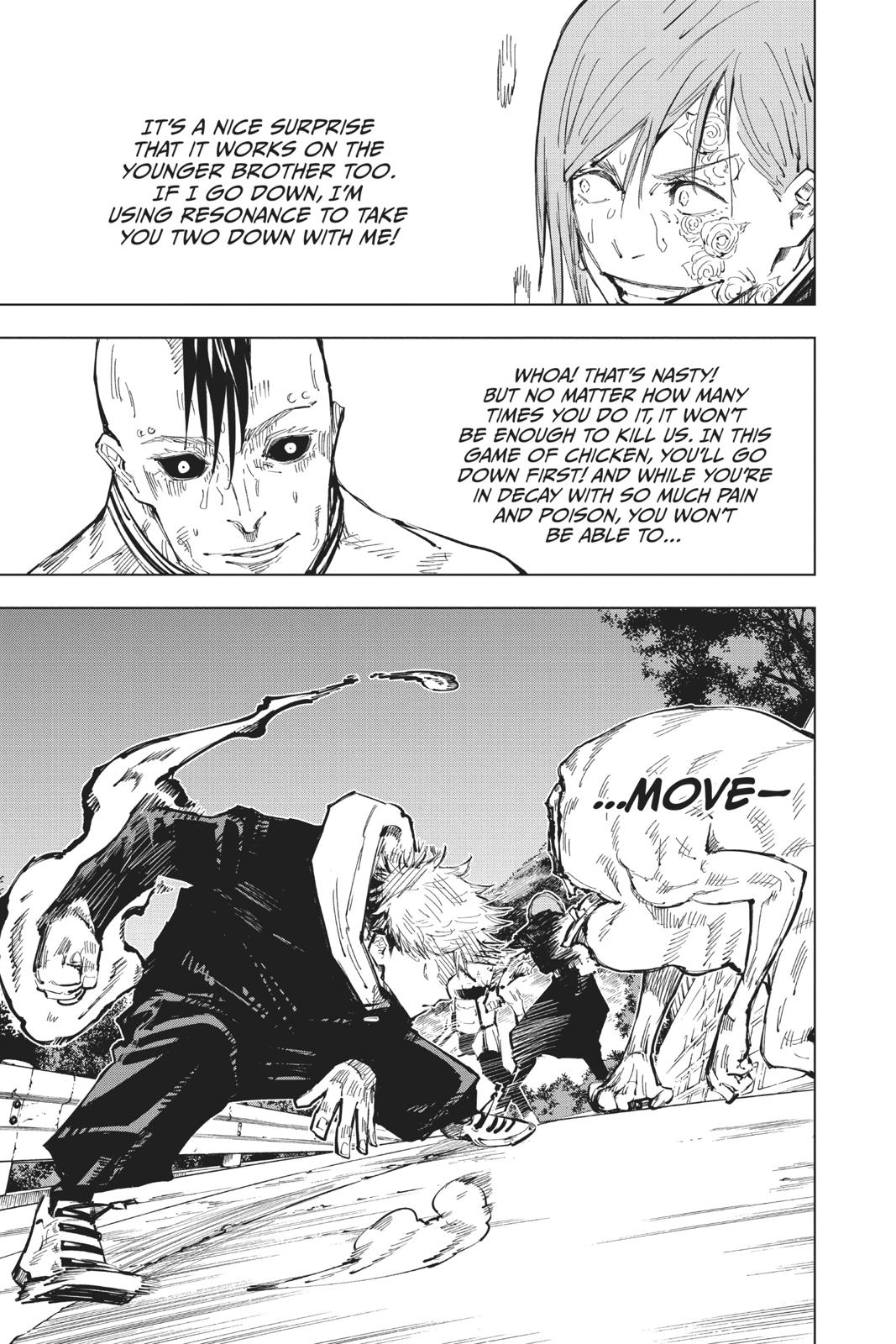 Jujutsu Kaisen Chapter 61 page 3 - Chapter 61: The Origin of Obedience, Part 7