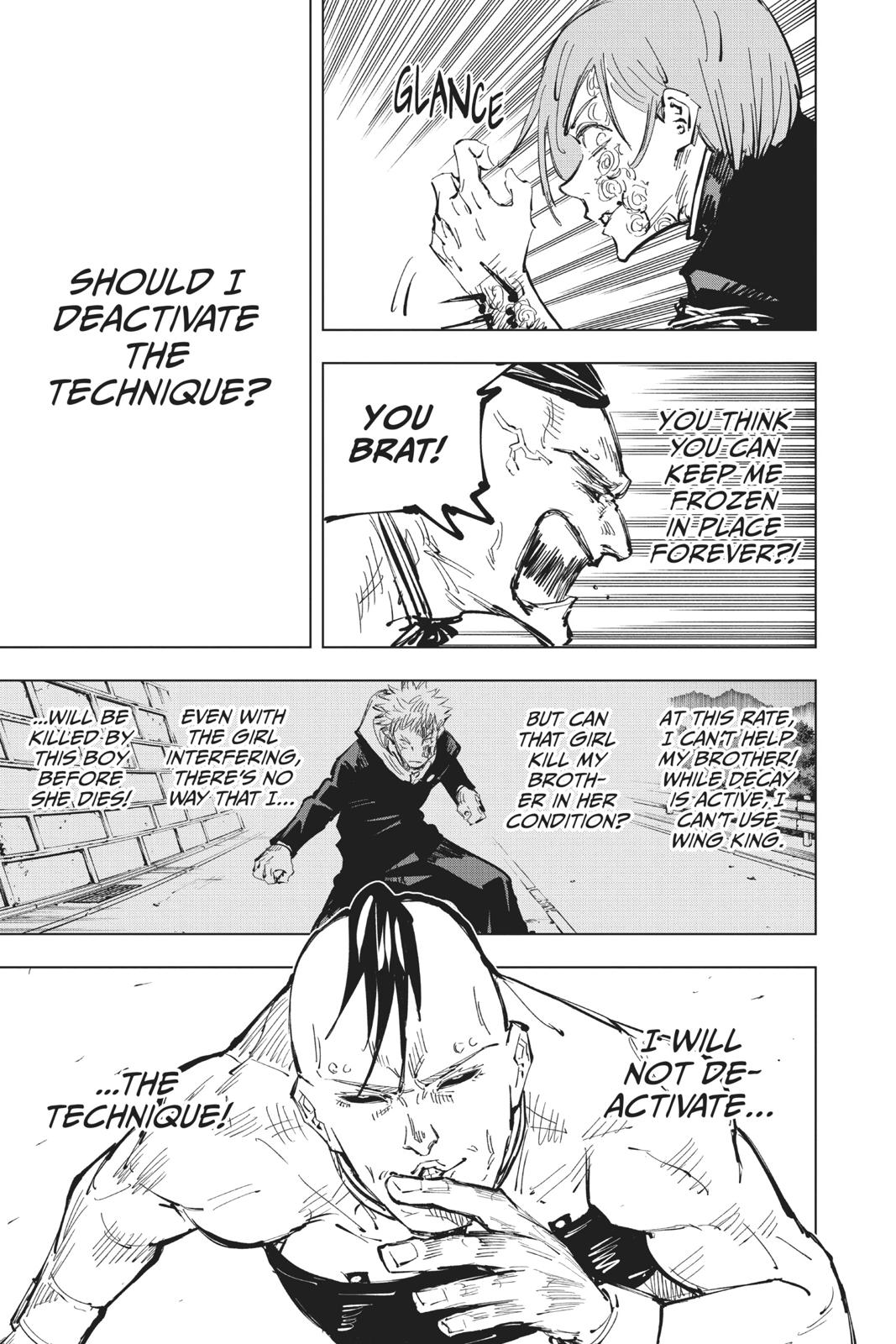 Jujutsu Kaisen Chapter 61 page 8 - Chapter 61: The Origin of Obedience, Part 7