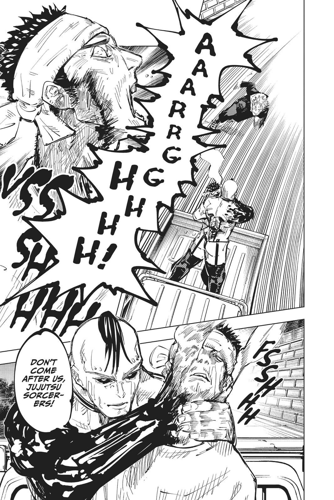 Jujutsu Kaisen Chapter 62 page 13 - Chapter 62: The Origin of Obedience, Part 8