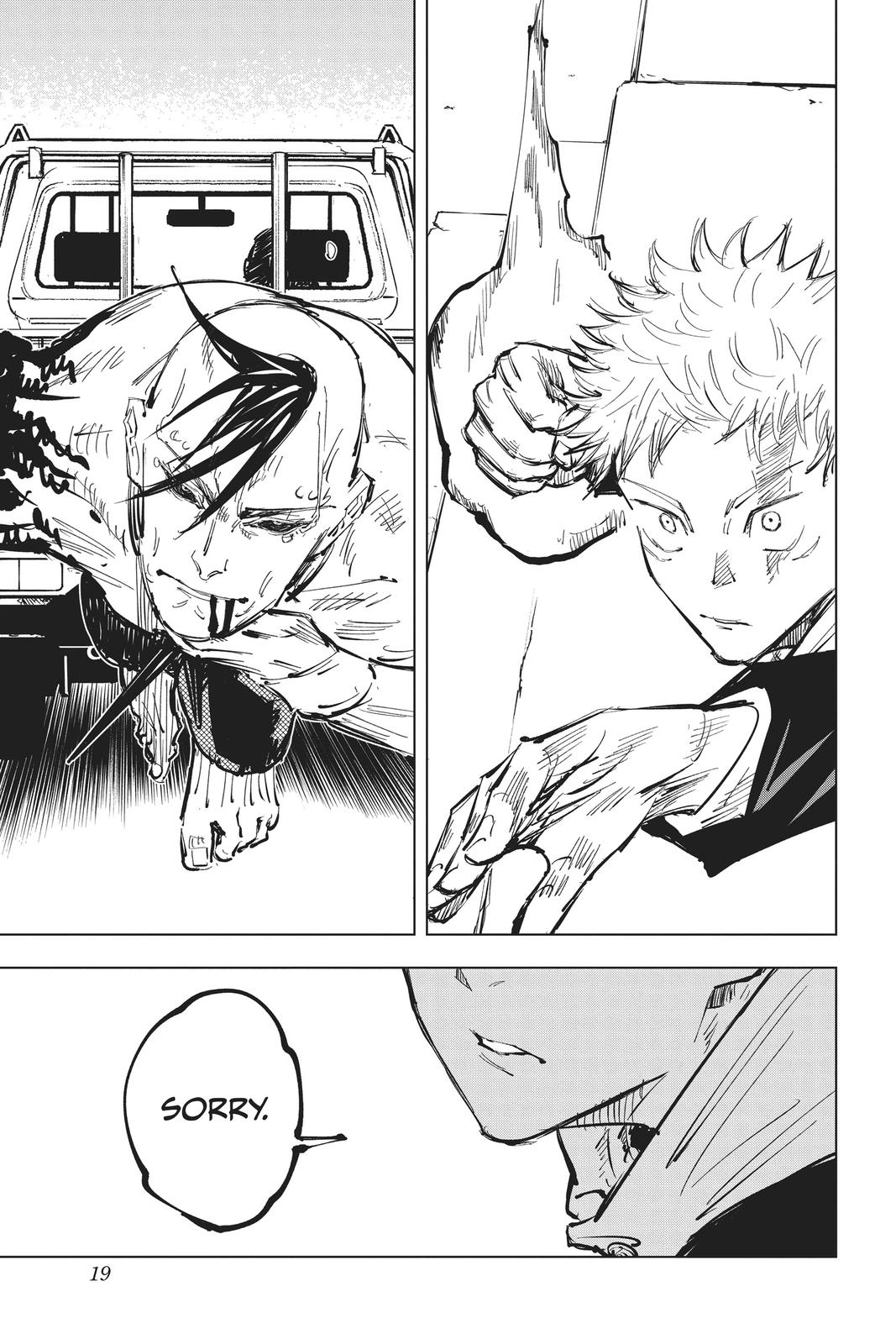 Jujutsu Kaisen Chapter 62 page 18 - Chapter 62: The Origin of Obedience, Part 8