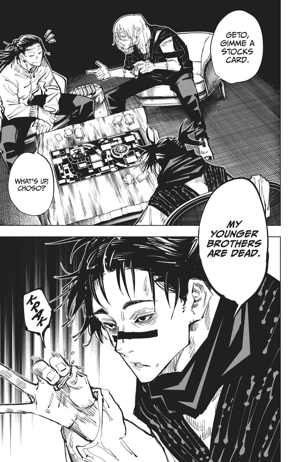 Jujutsu Kaisen Chapter 62 page 22 - Chapter 62: The Origin of Obedience, Part 8