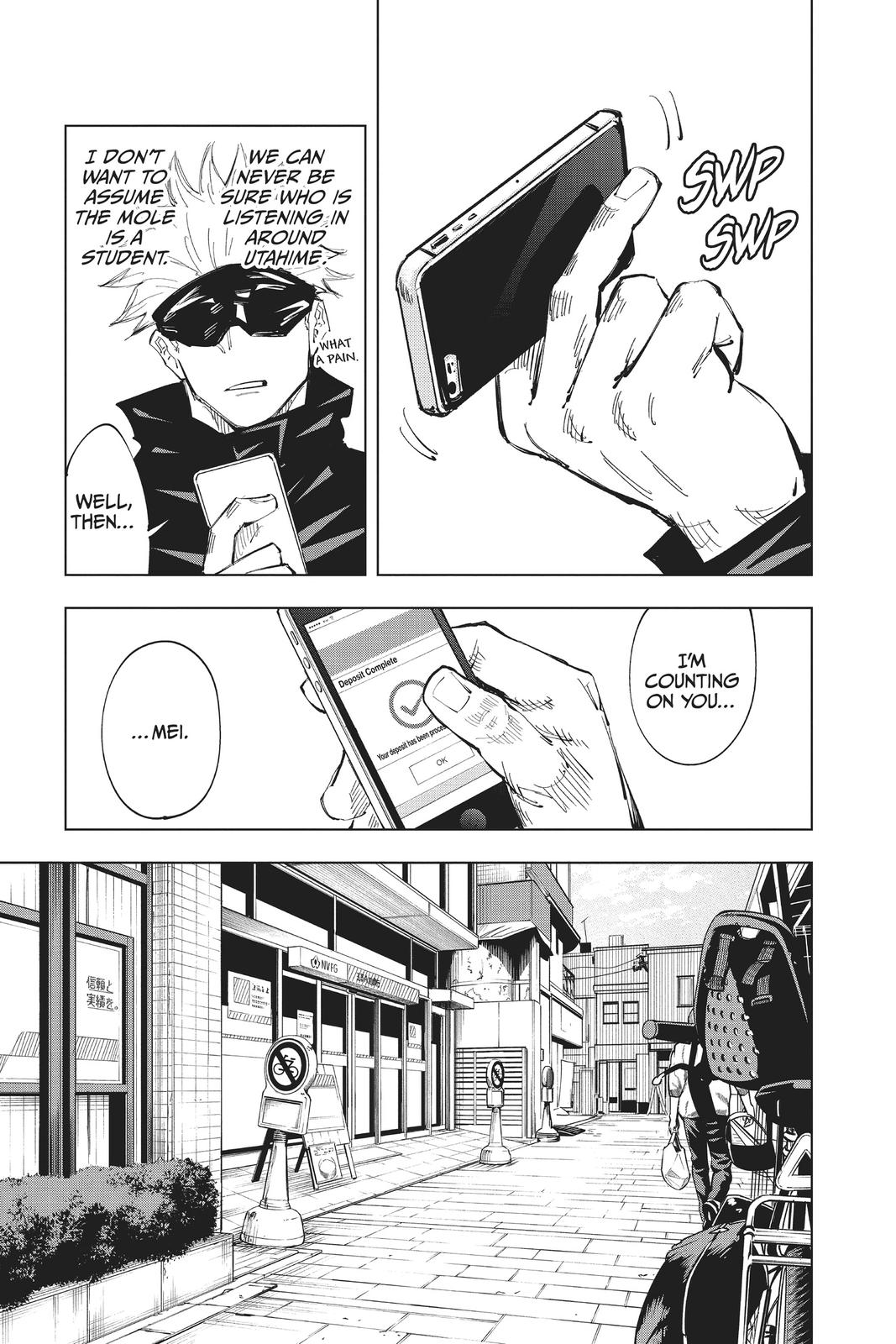 Jujutsu Kaisen Chapter 63 page 15 - Chapter 63: Accomplices