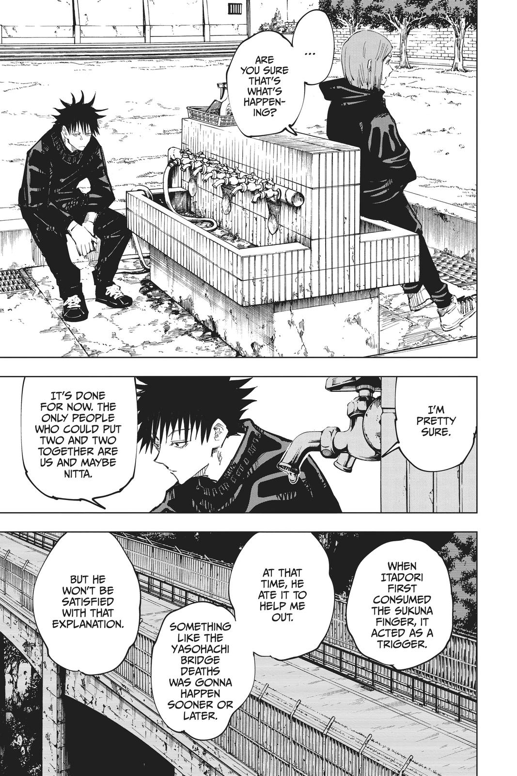 Jujutsu Kaisen Chapter 63 page 17 - Chapter 63: Accomplices