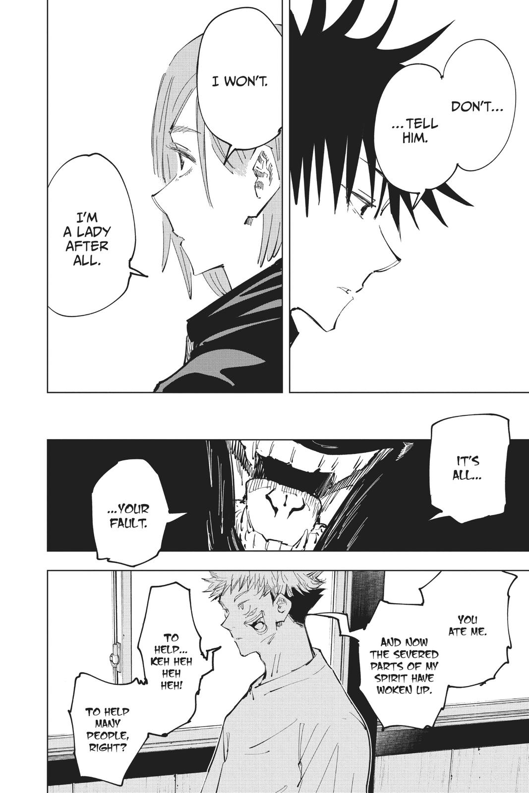 Jujutsu Kaisen Chapter 63 page 18 - Chapter 63: Accomplices