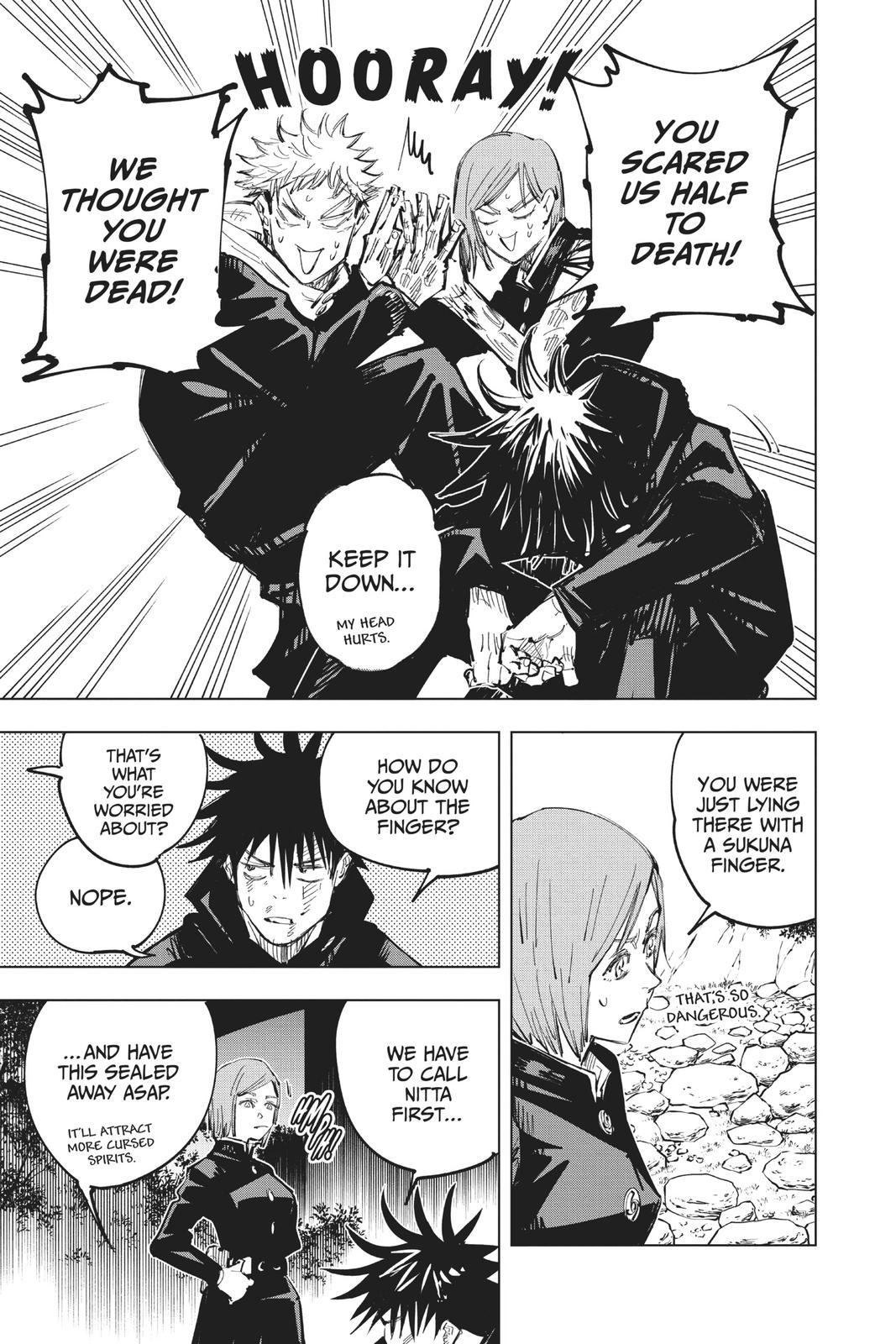 Jujutsu Kaisen Chapter 63 page 9 - Chapter 63: Accomplices