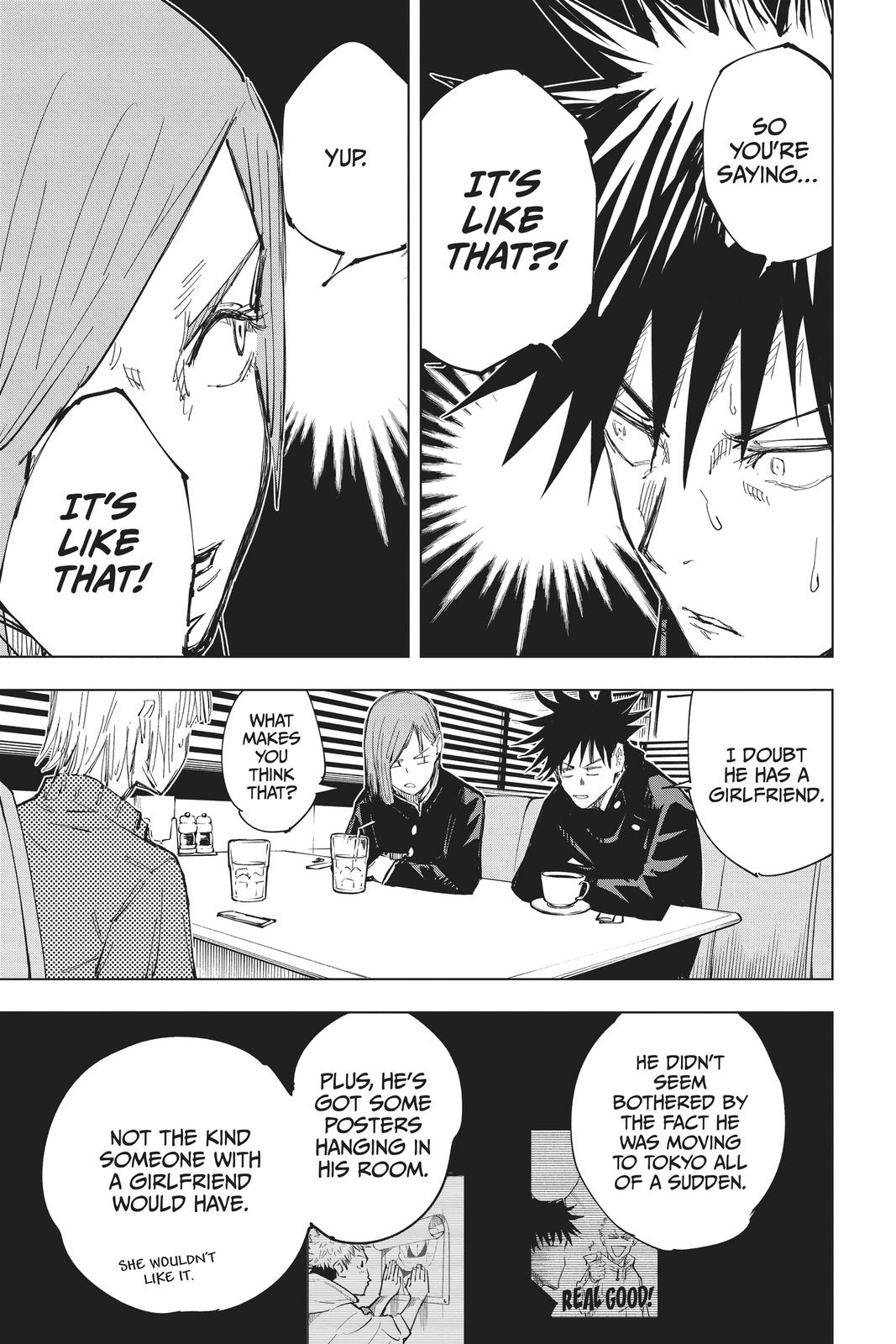 Jujutsu Kaisen Chapter 64 page 11 - Chapter 64: It's Like That