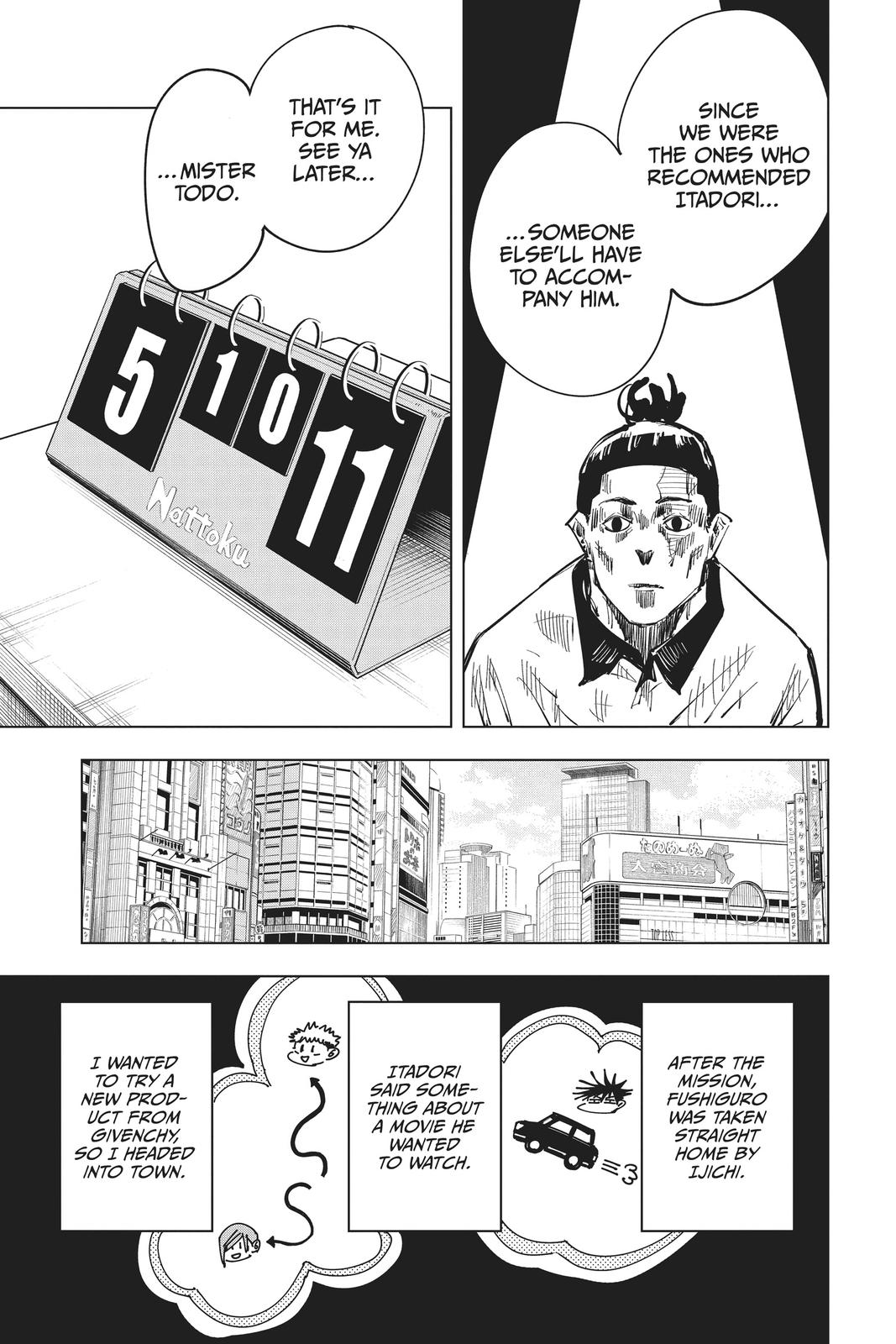 Jujutsu Kaisen Chapter 64 page 5 - Chapter 64: It's Like That
