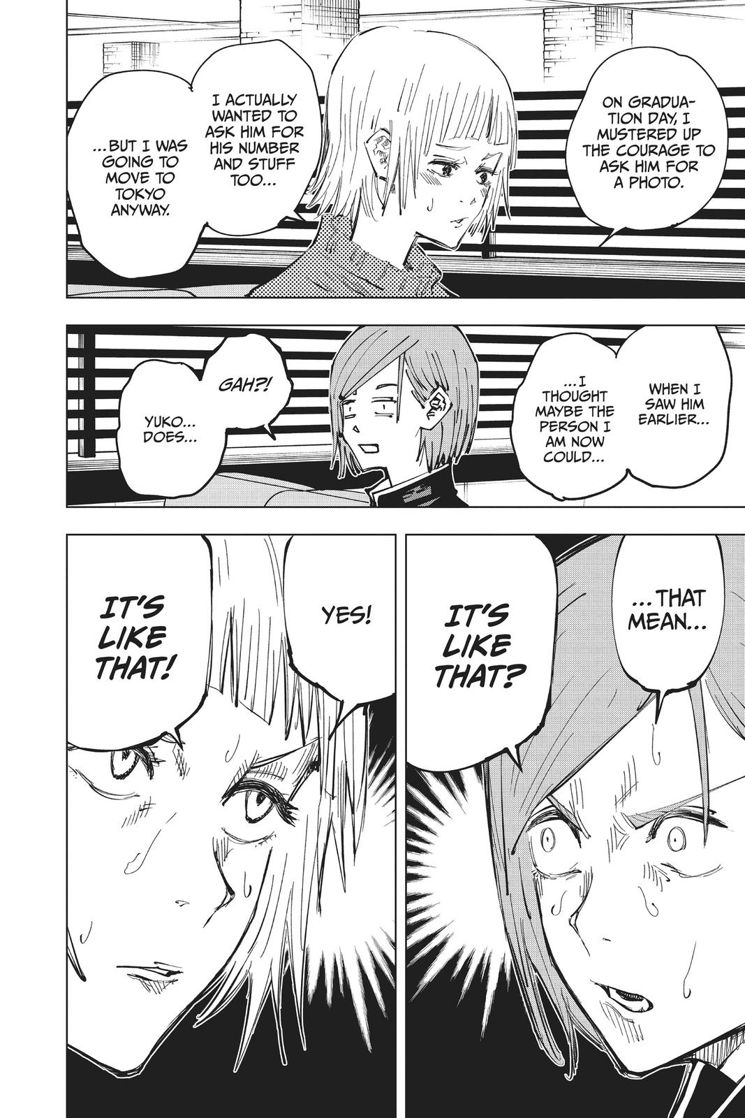 Jujutsu Kaisen Chapter 64 page 8 - Chapter 64: It's Like That