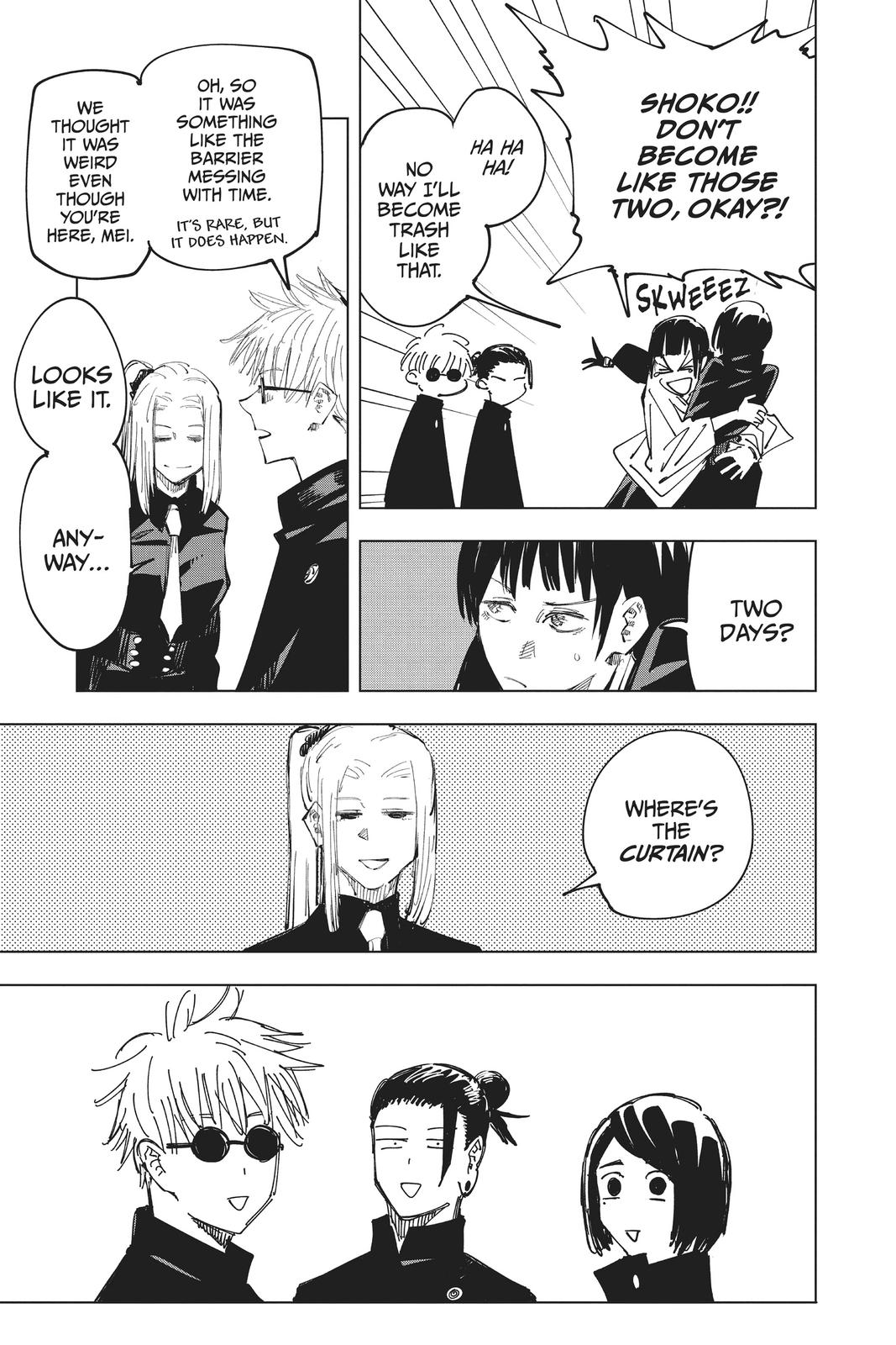 Jujutsu Kaisen Chapter 65 page 13 - Chapter 65: Hidden Inventory