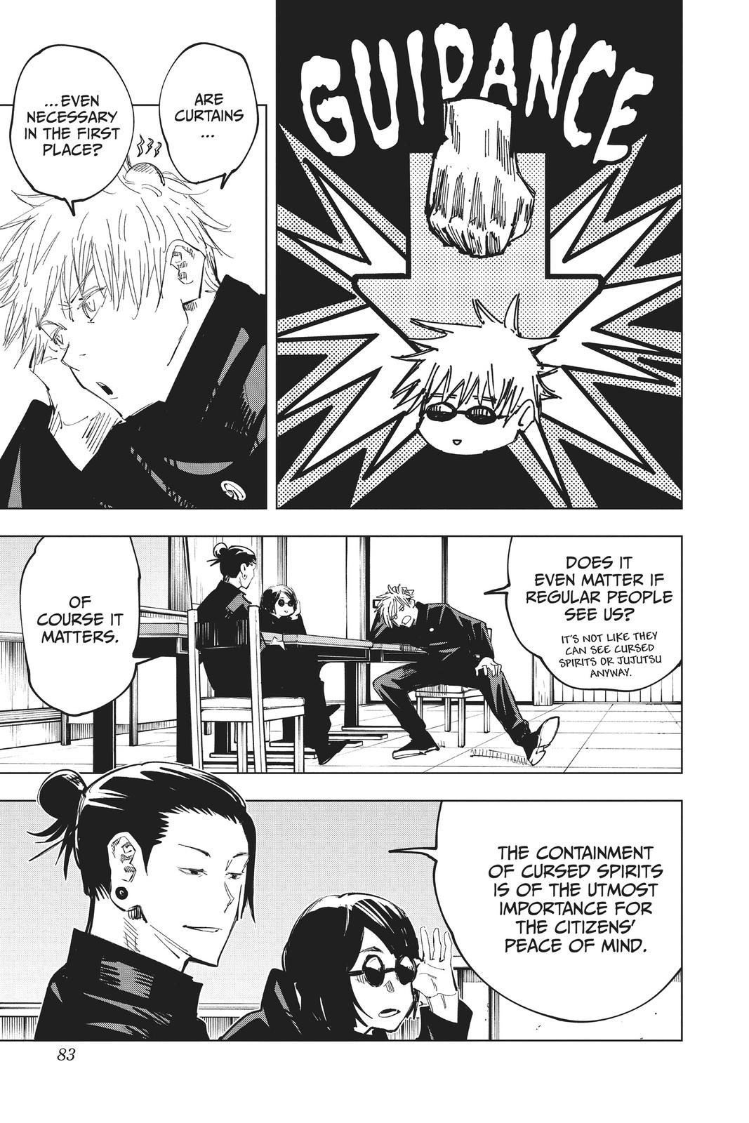 Jujutsu Kaisen Chapter 65 page 15 - Chapter 65: Hidden Inventory
